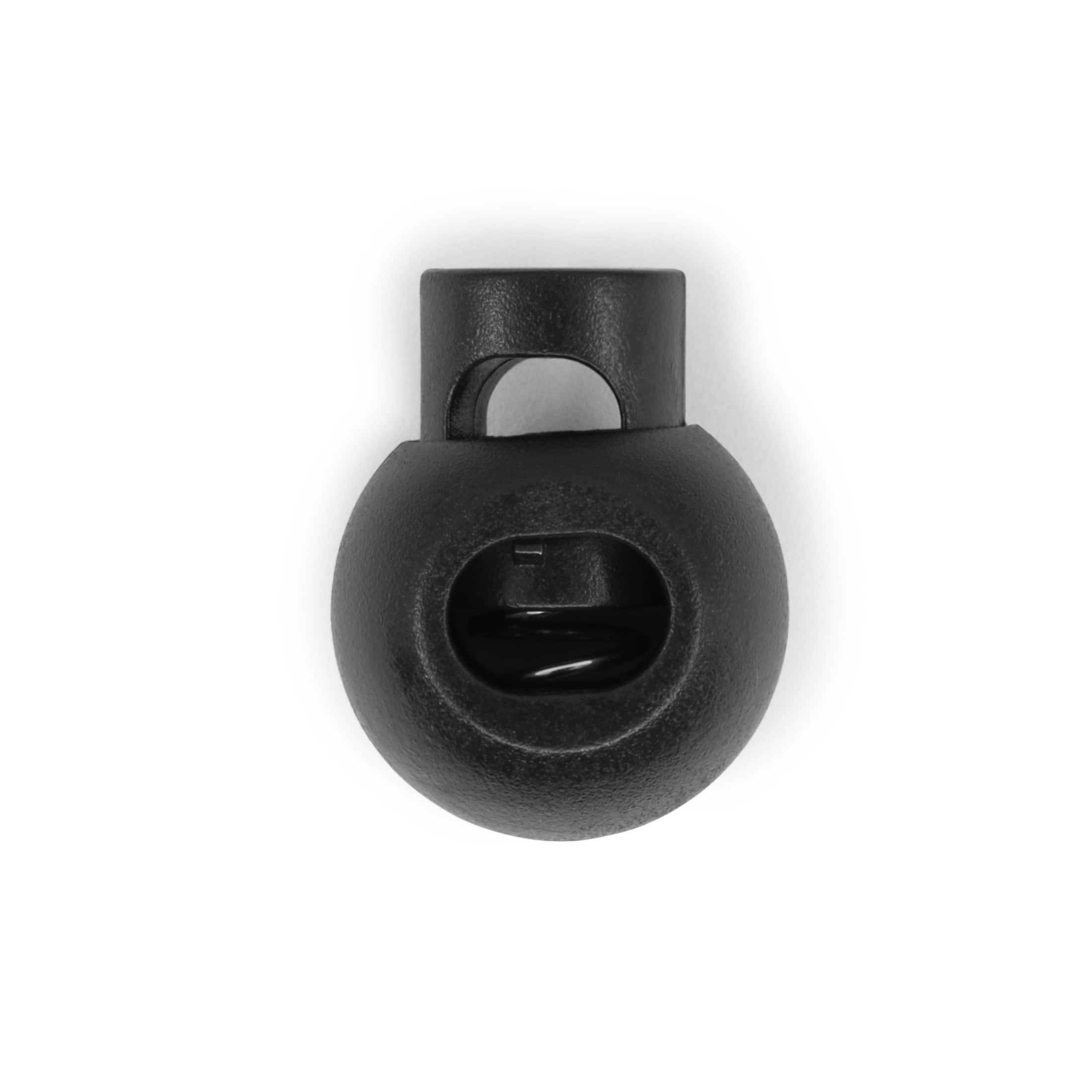 Dritz® 7/8" x 11/16" Black Cord Locks/Stops, 24ct.