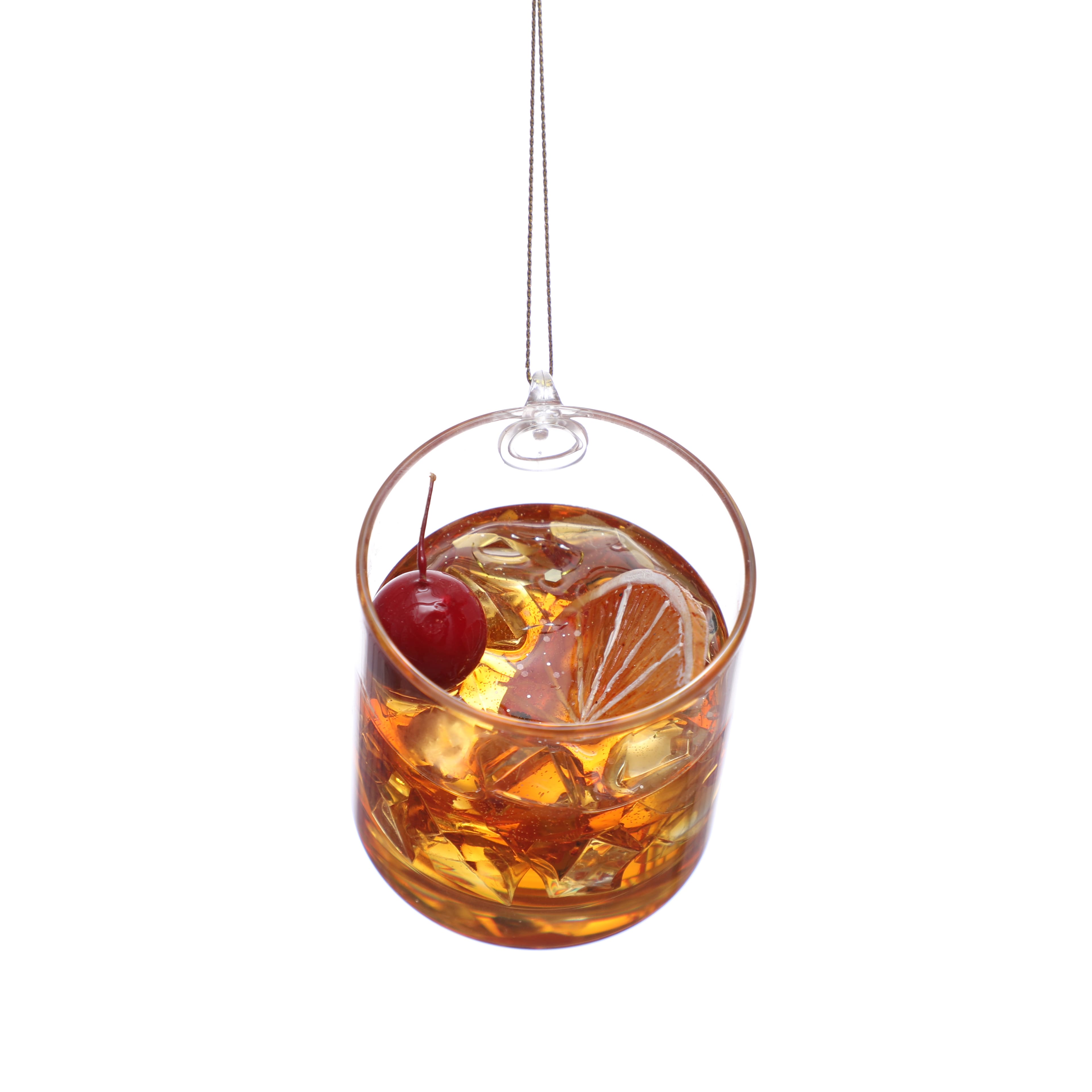 2.5&#x22; Cherry Cocktail Glass Ornament by Ashland&#xAE;