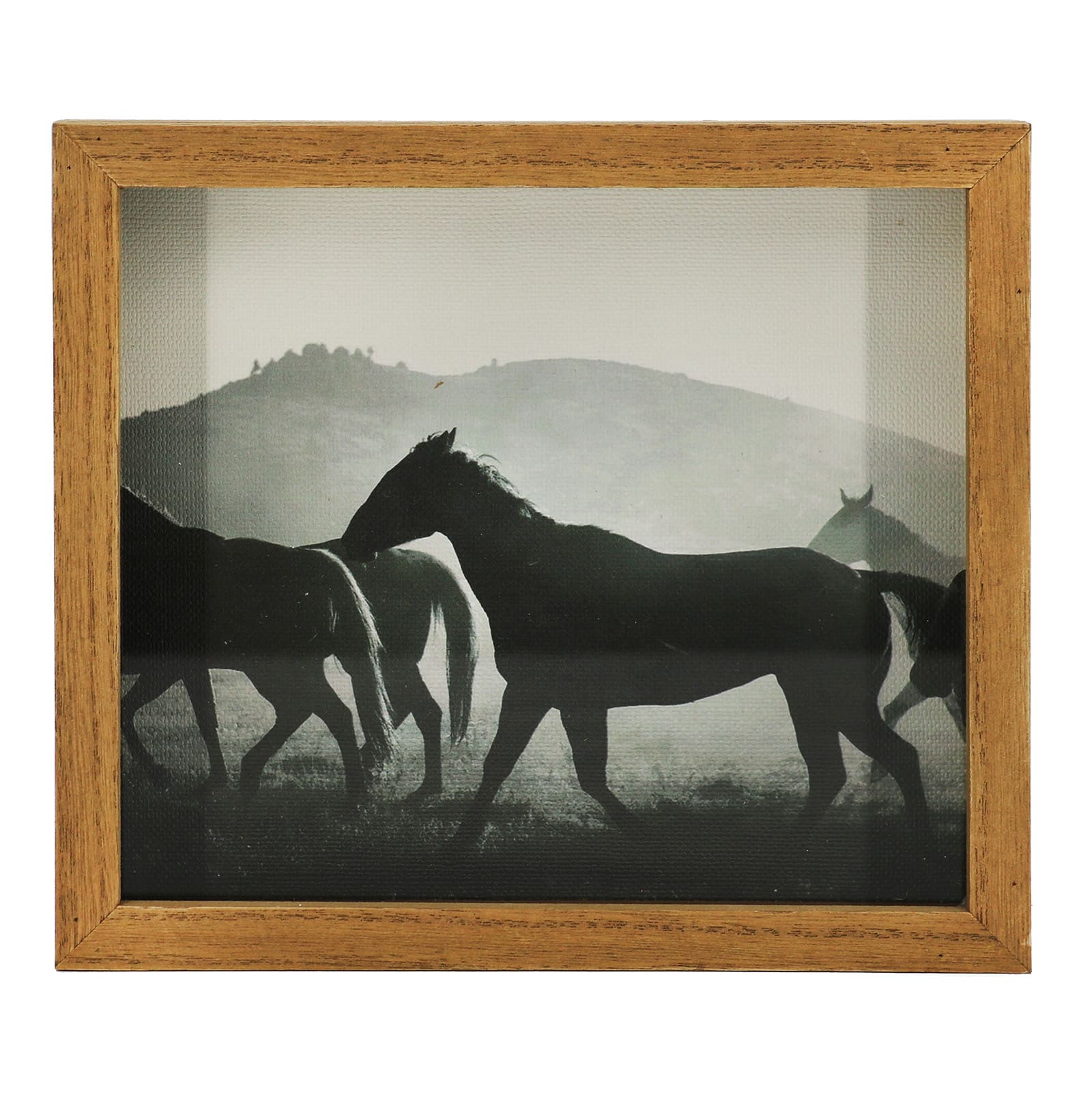 8.75&#x22; Horses Block Tabletop D&#xE9;cor by Ashland&#xAE;