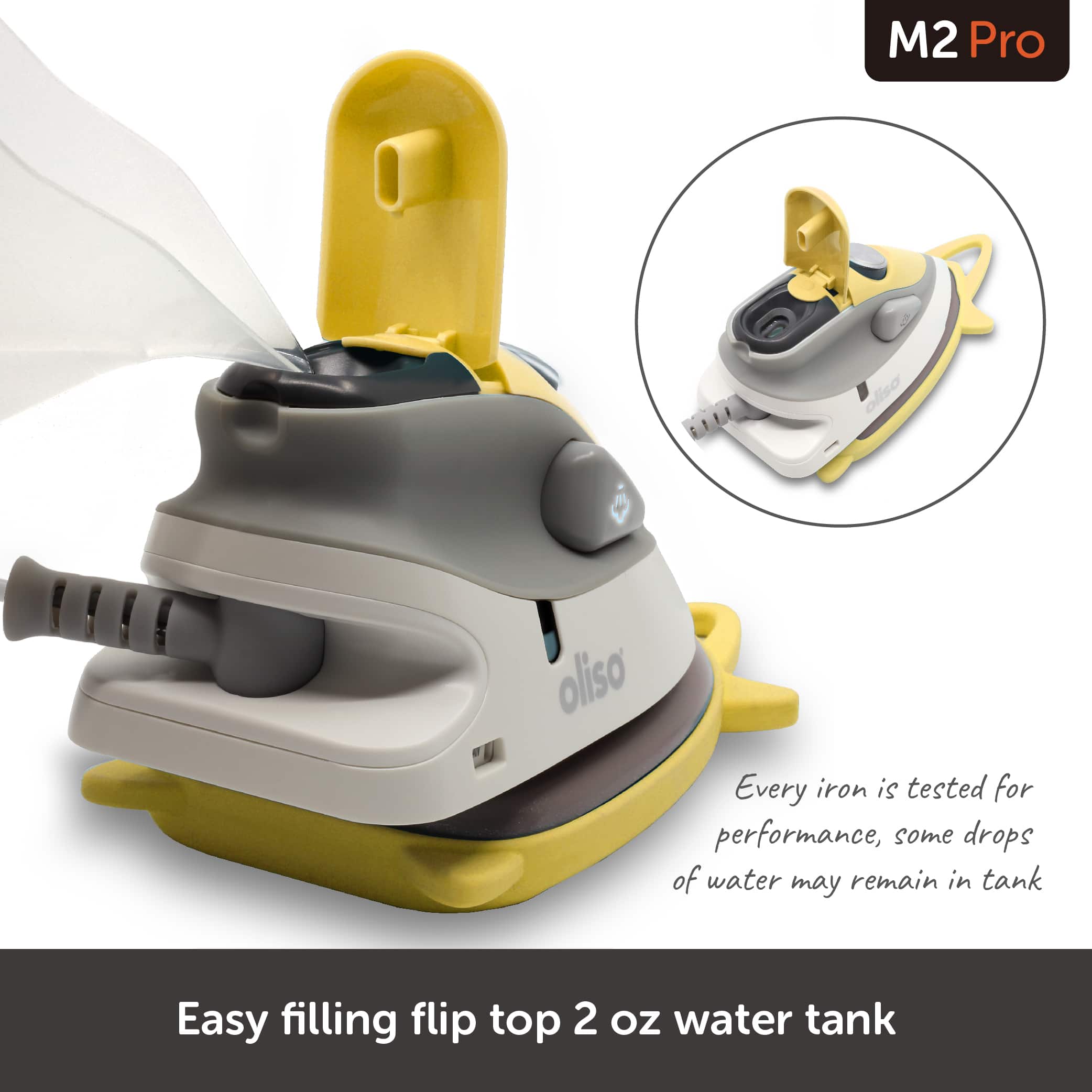 Oliso M2 Mini Project Steam Iron