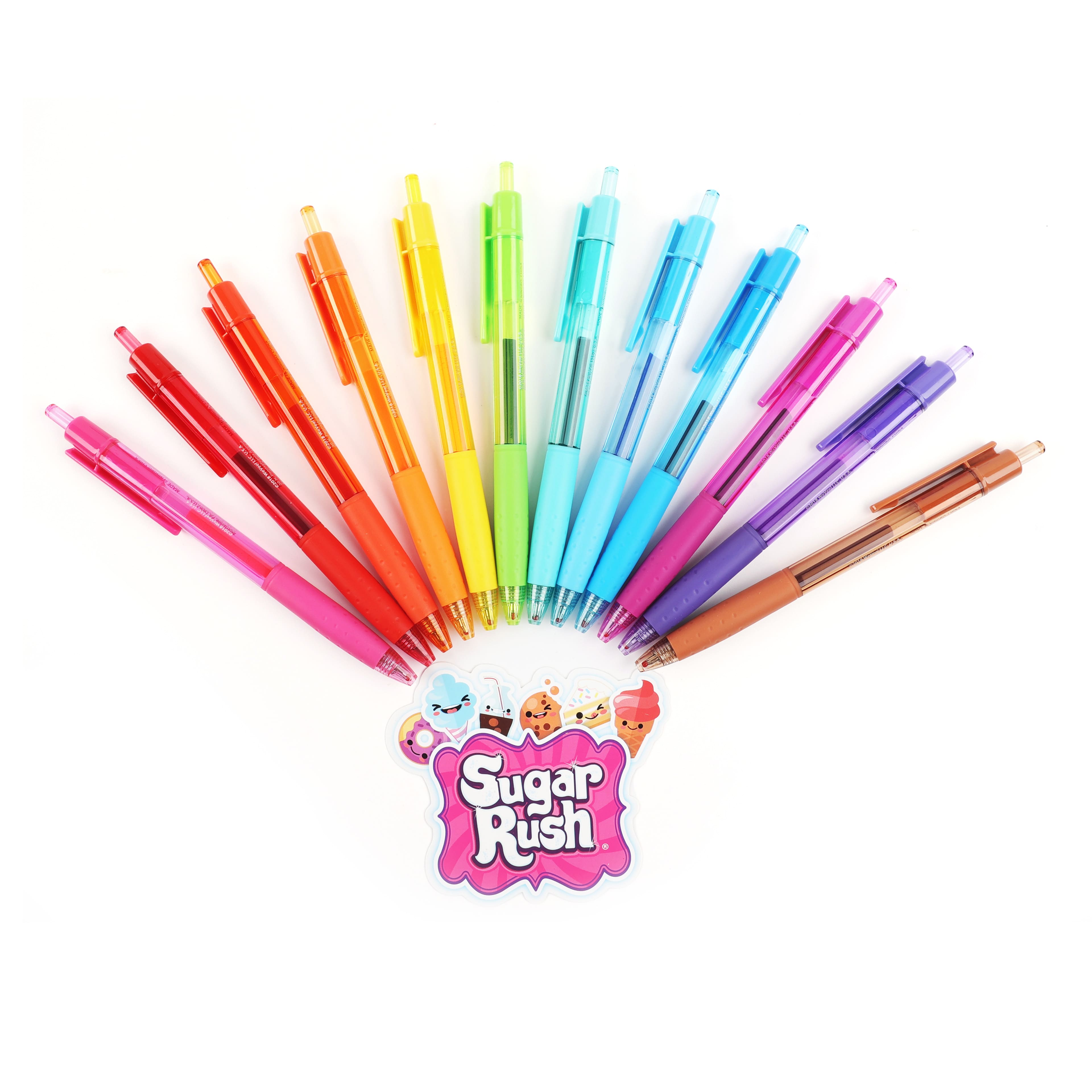Sugar Rush® Scented 12 Retractable Gel Pens – ShopScentos