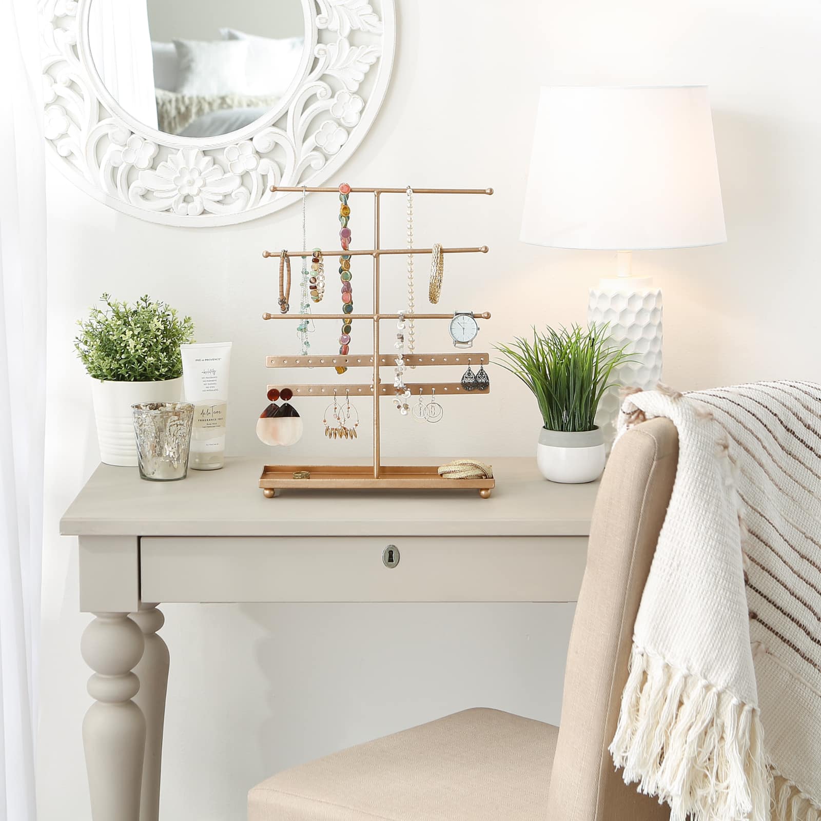 DII&#xAE; 3 Tier Jewelry Organizer