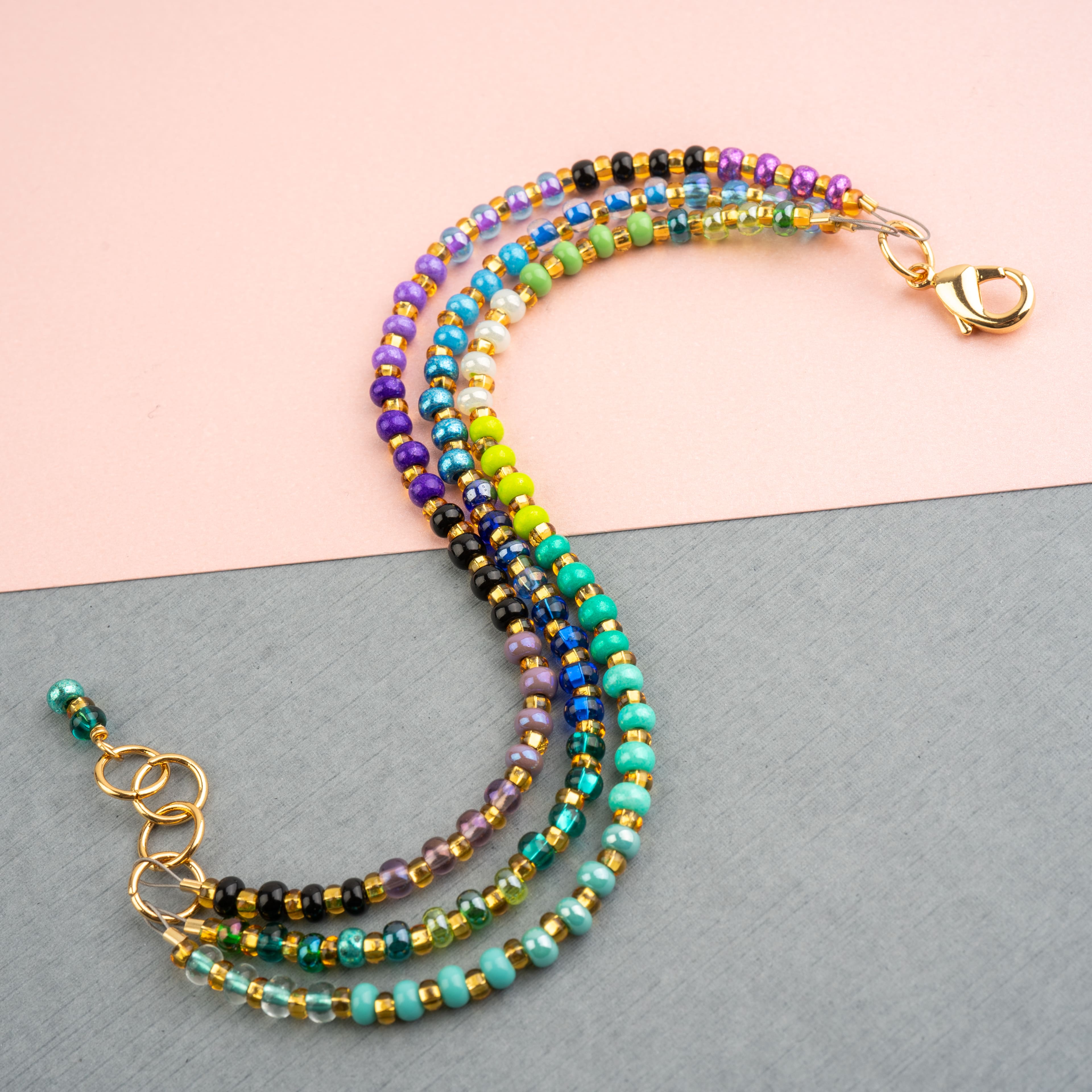 John Bead Czech Glass Seed Beads Mix, 6/0