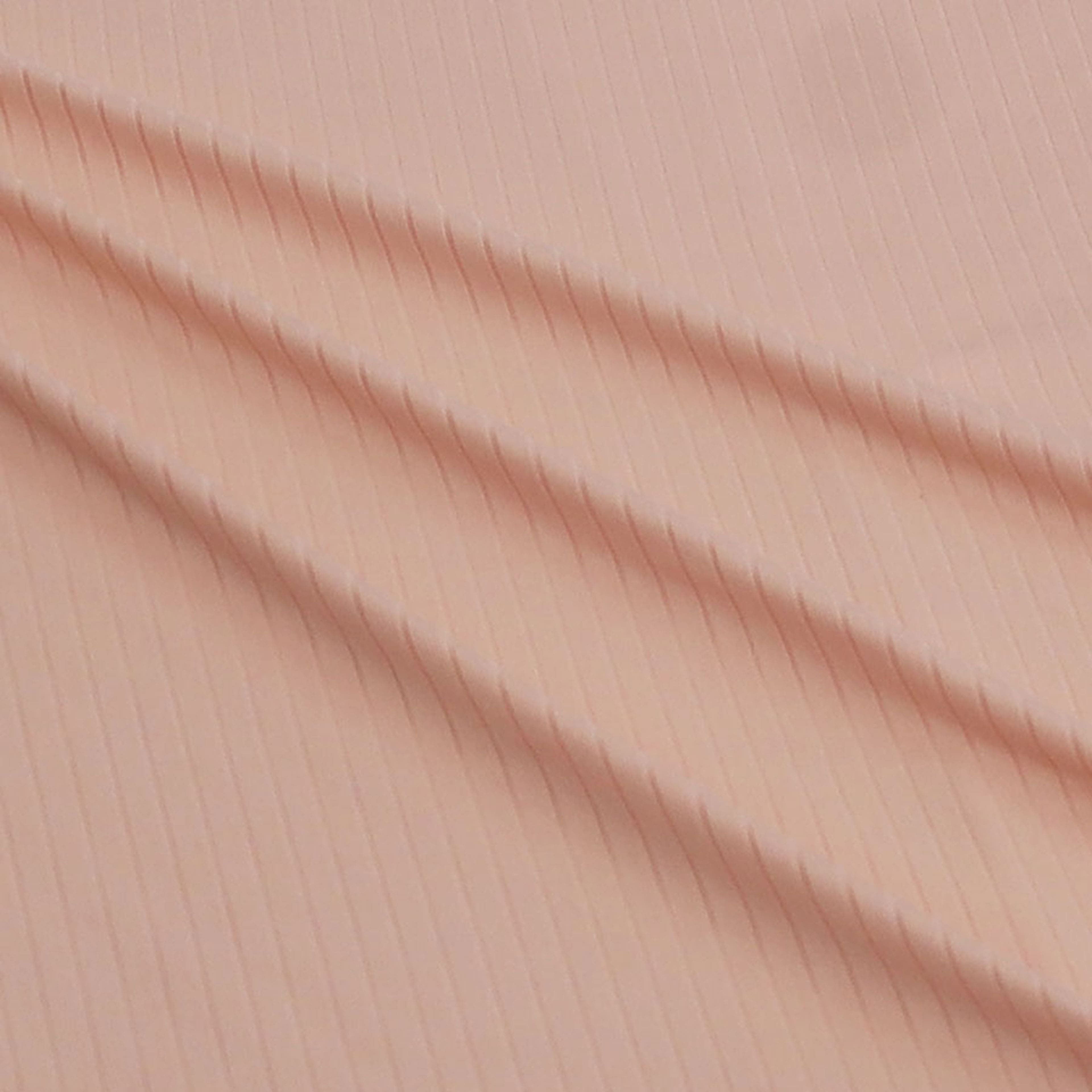 Fabric Merchants Polyester Blend Ribbed Fabric