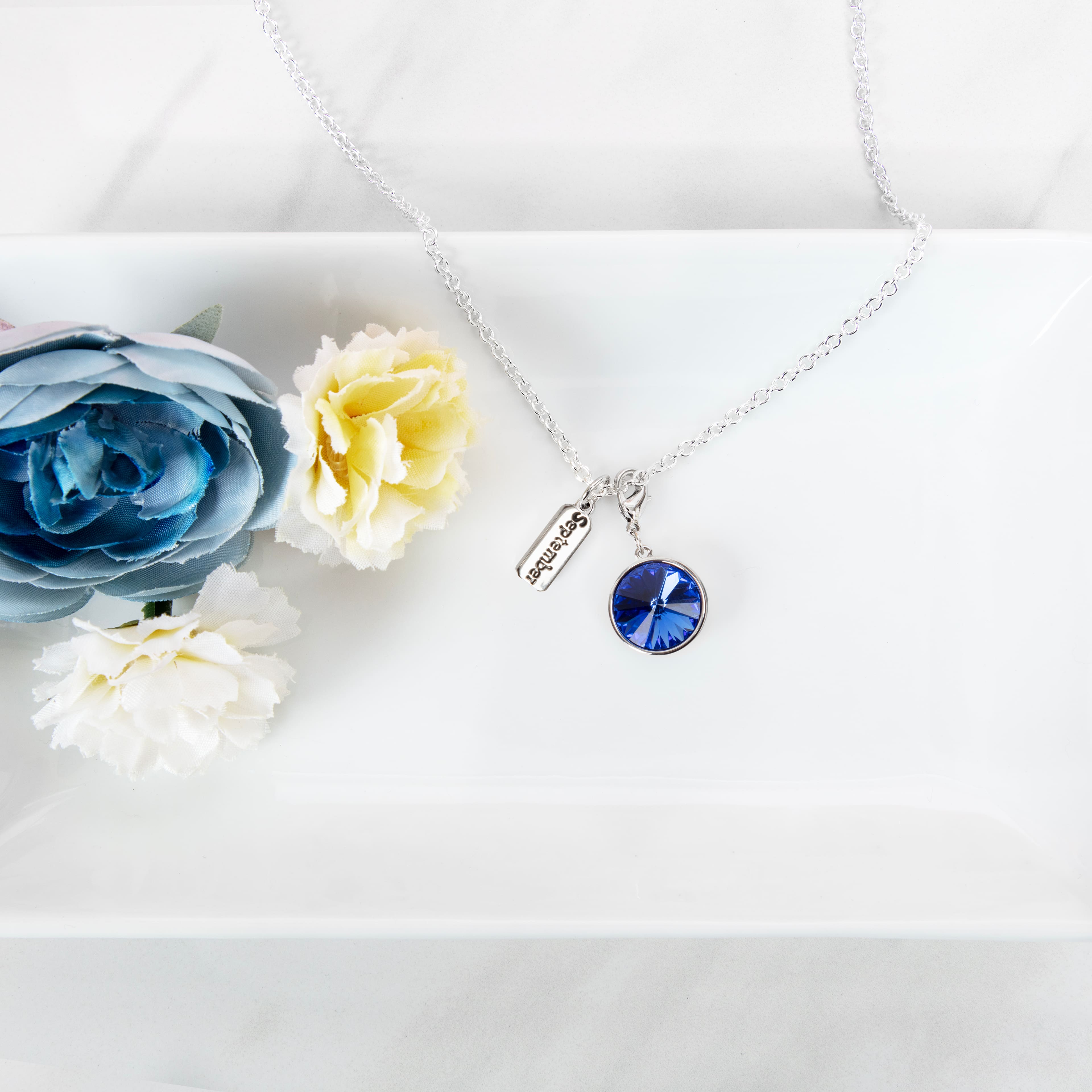 12 Pack: Austrian Crystal Birth Month Charm Set by Bead Landing™