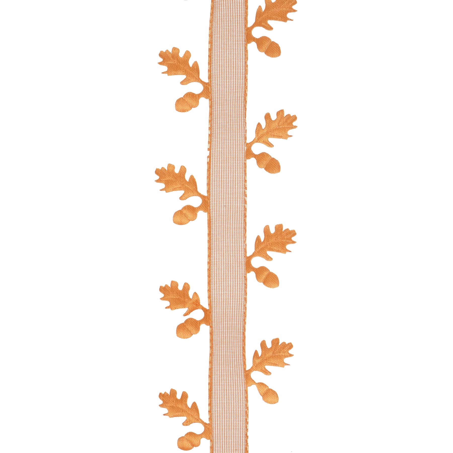 1.5&#x22; x 30ft. Brown Leaf Ribbon by Celebrate It&#xAE;