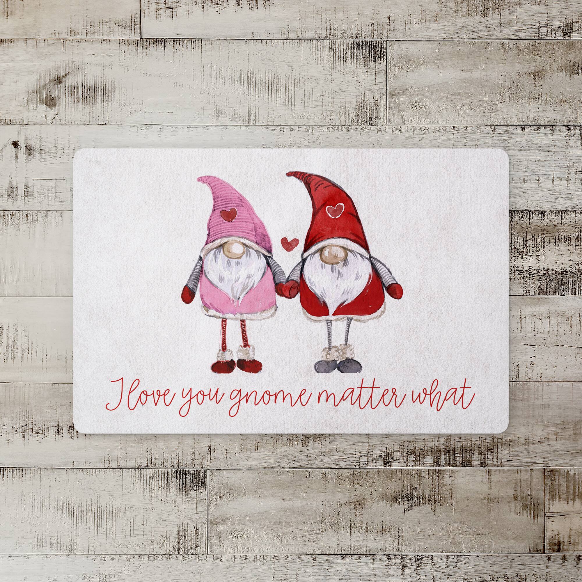 Love Gnomes Floor Mat