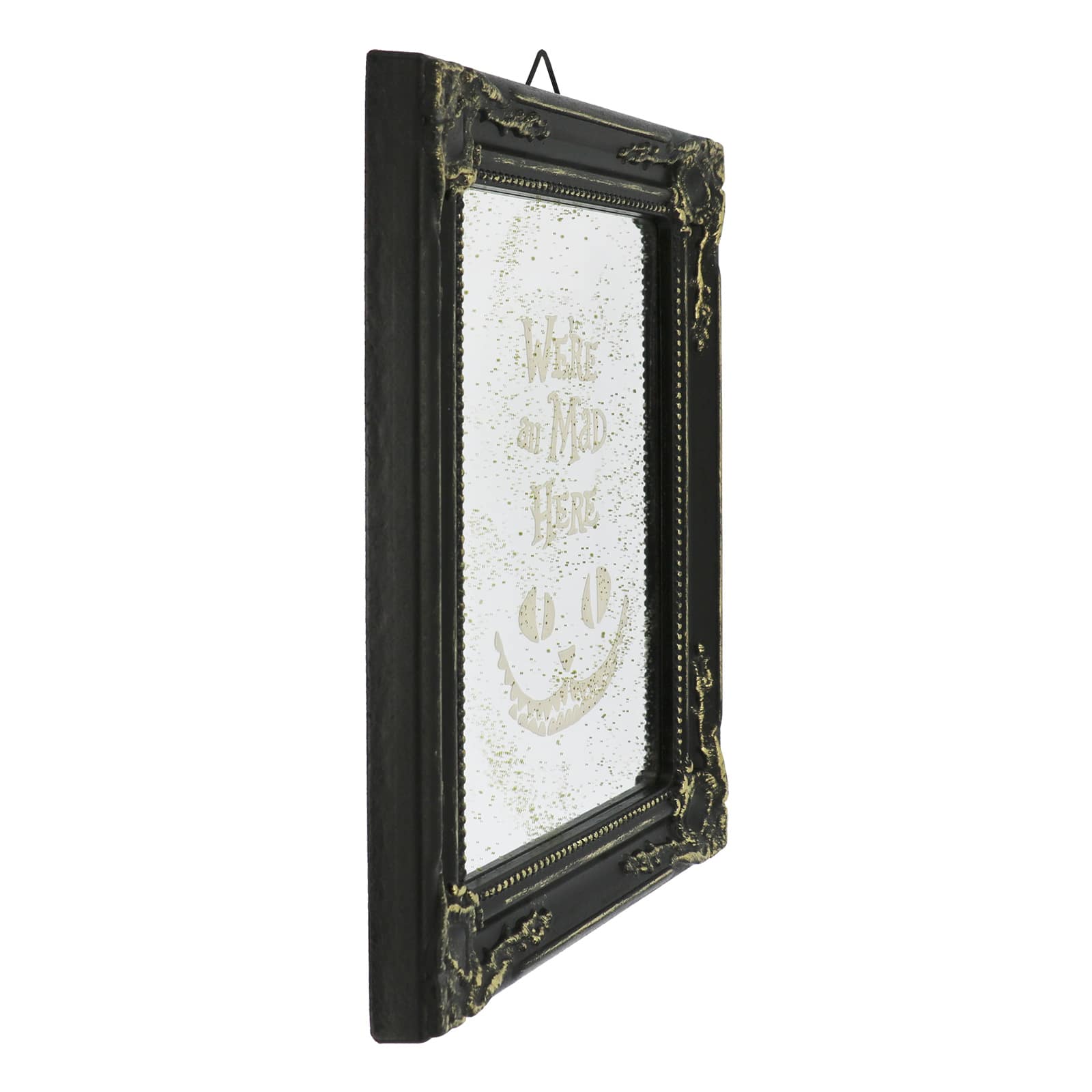 We&#x27;re All Mad Here Wall Mirror in Ornate Frame by Ashland&#xAE;