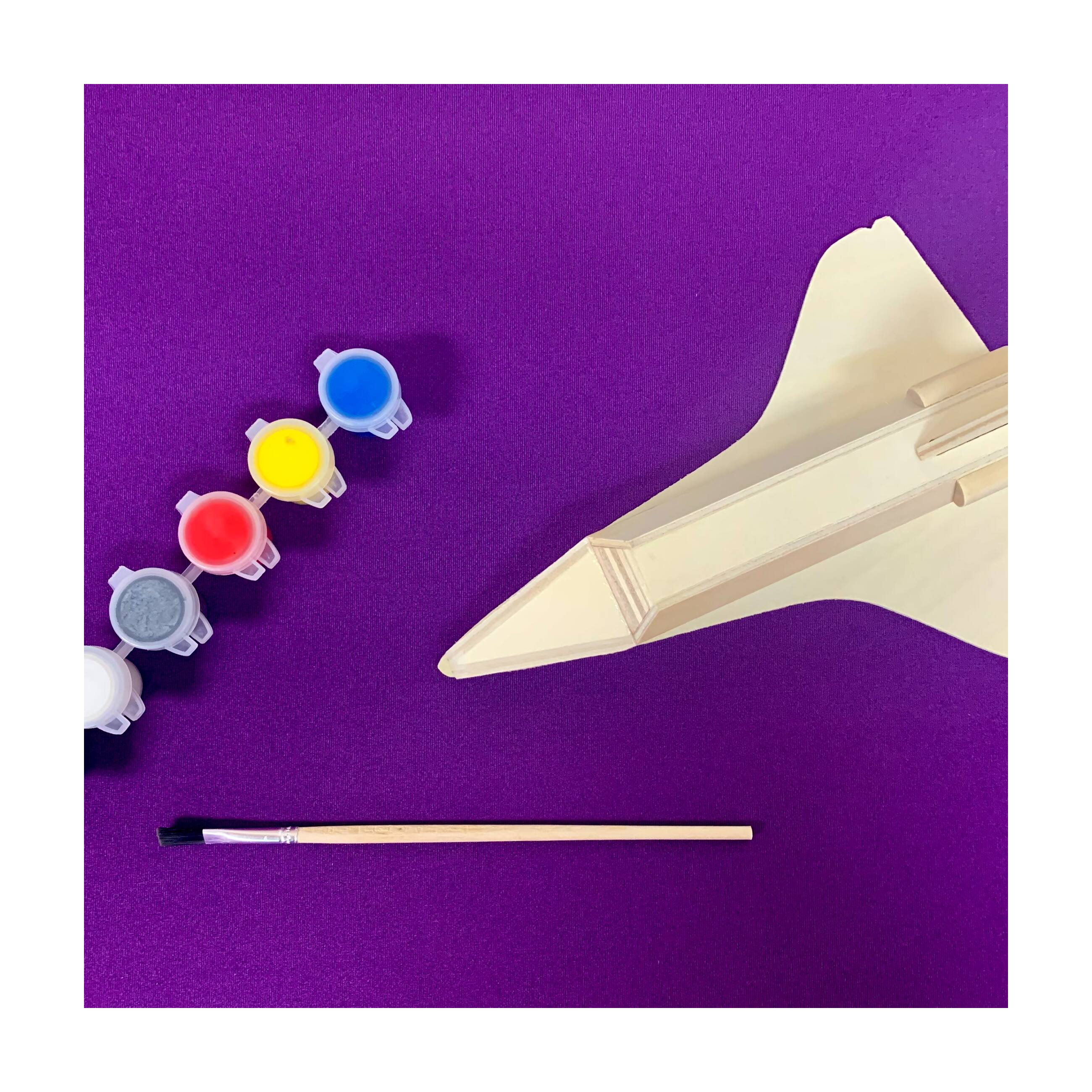 Works of Ahhh... Wood Paint Kit - NASA Space Shuttle