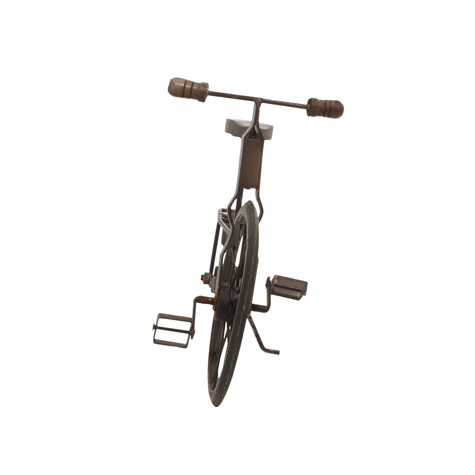 14&#x22; Brown Metal Vintage Bicycle