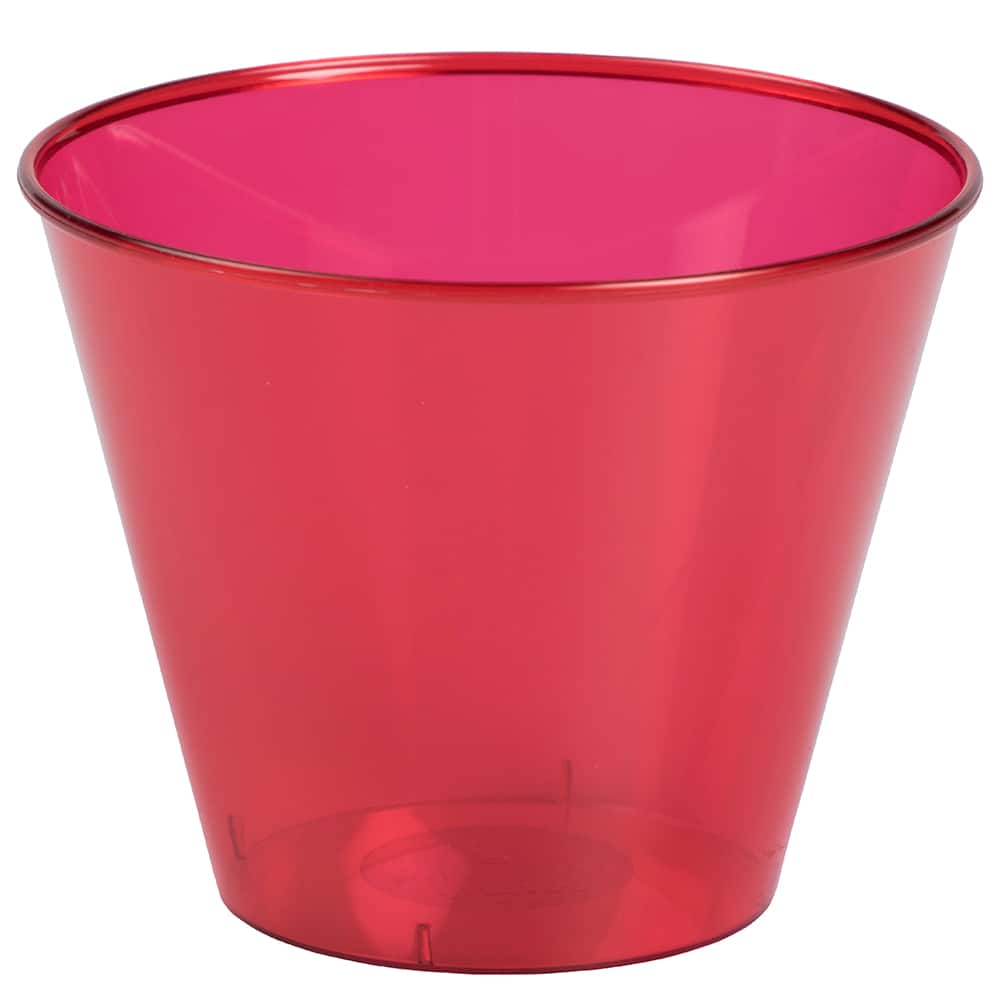 JAM Paper 9oz. Clear Plastic Cups, 72ct.
