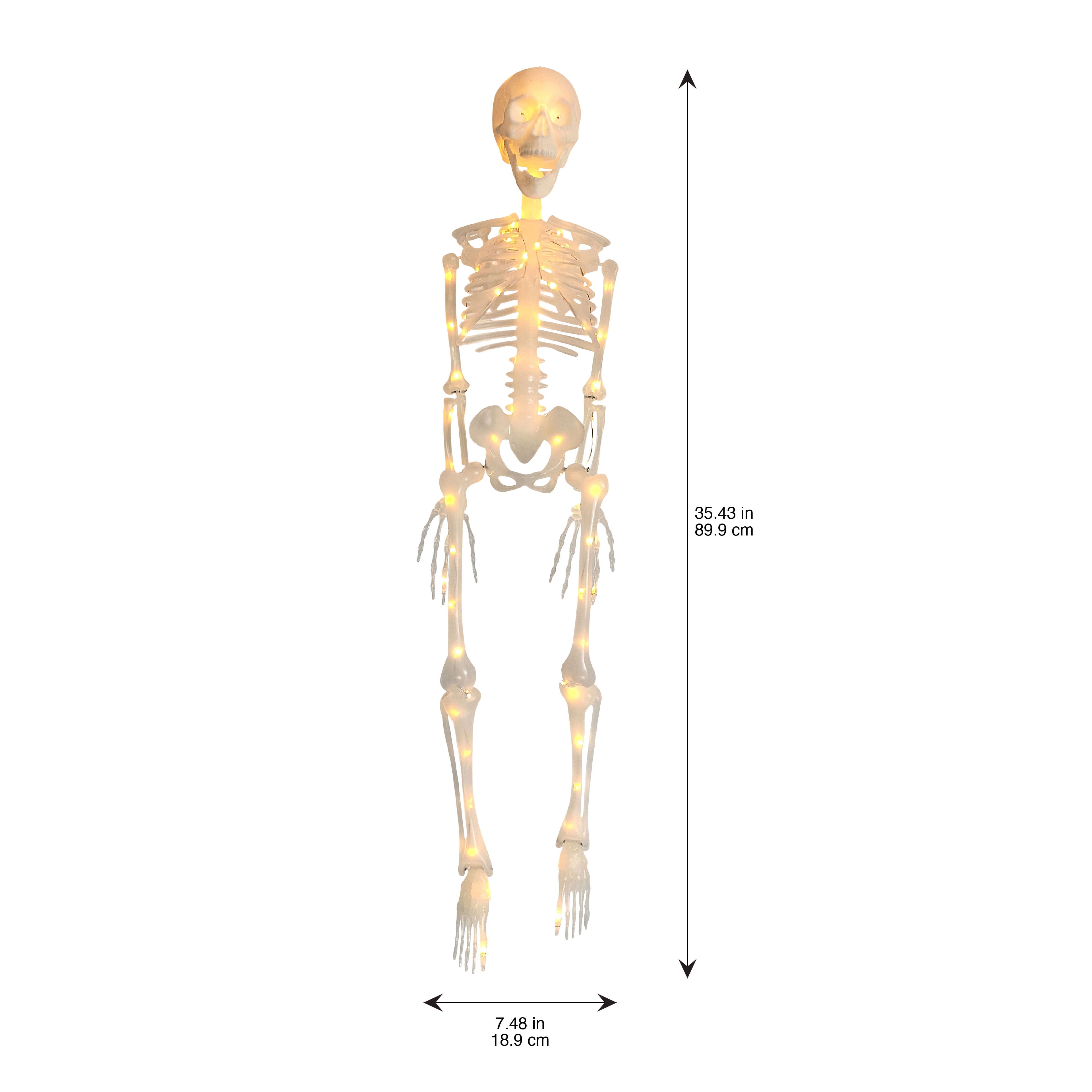 35&#x22; Warm White LED Skeleton by Ashland&#xAE;