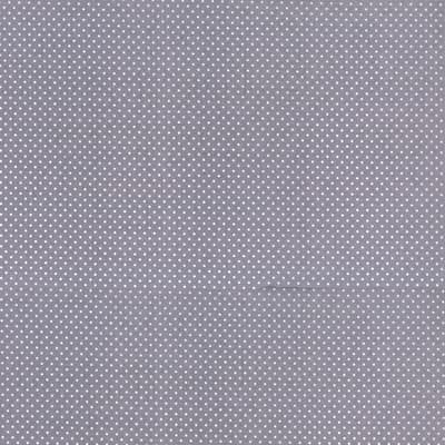 Fabric Traditions Gray Pin Dot Cotton Fabric image