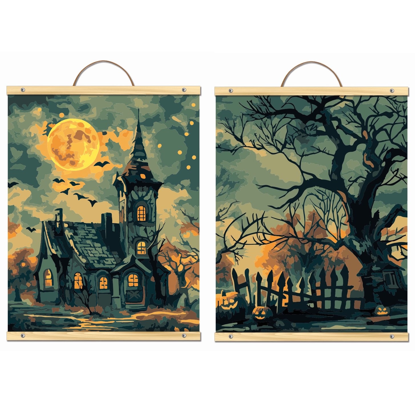 8&#x22; x 10&#x22; House &#x26; Tree Paint-by-Number Kit by Artist&#x27;s Loft&#xAE;