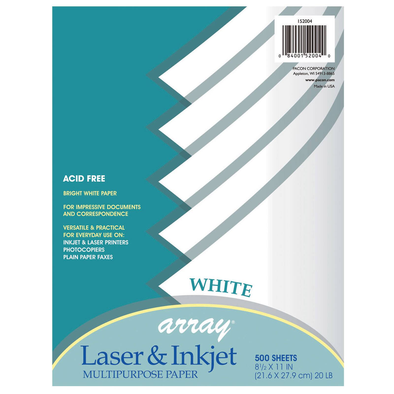 Pacon® White 8.5" x 11" Multi-Purpose Paper, 2 Packs of 500