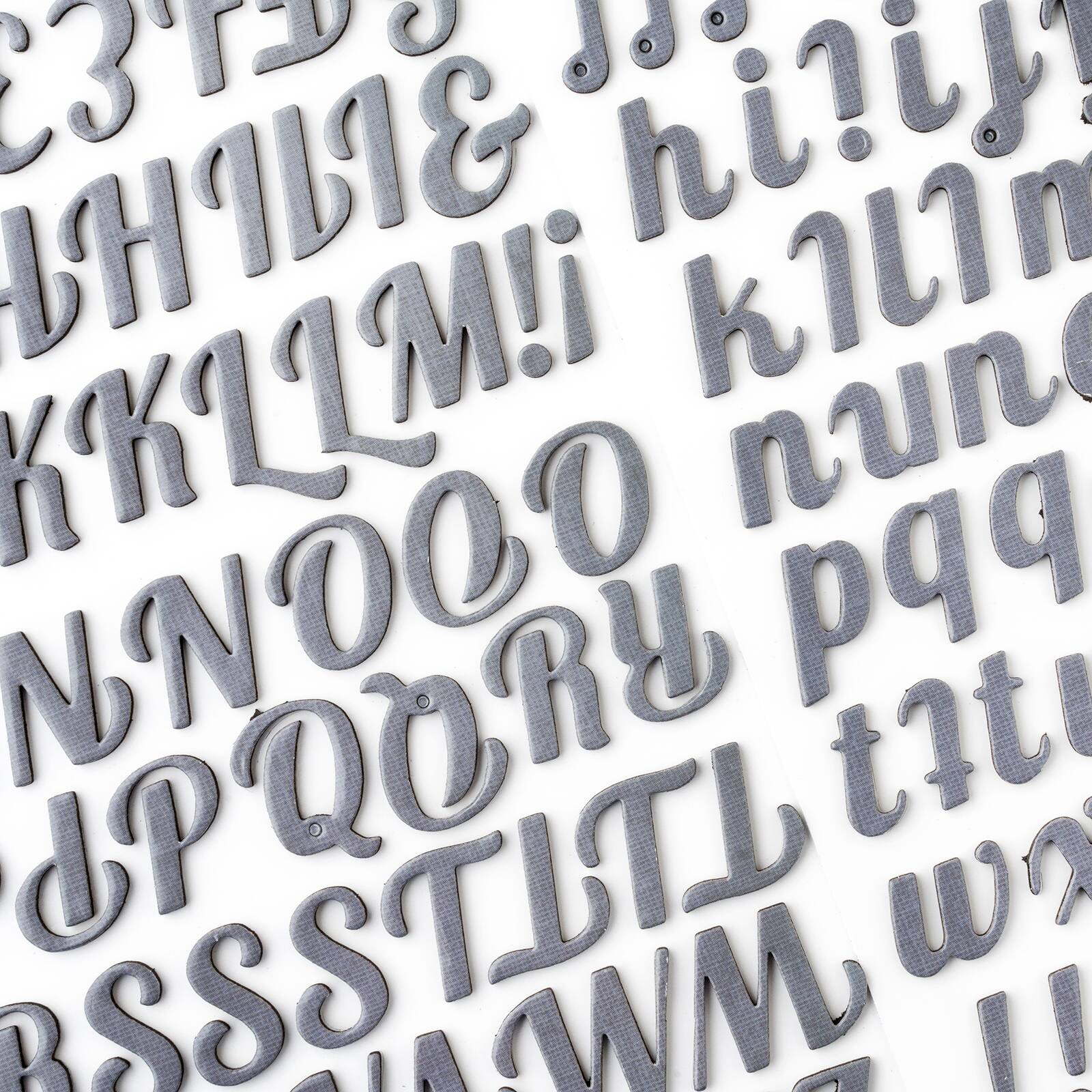 Thickers™ Cedar House Foam & Cardstock Letter Stickers Michaels