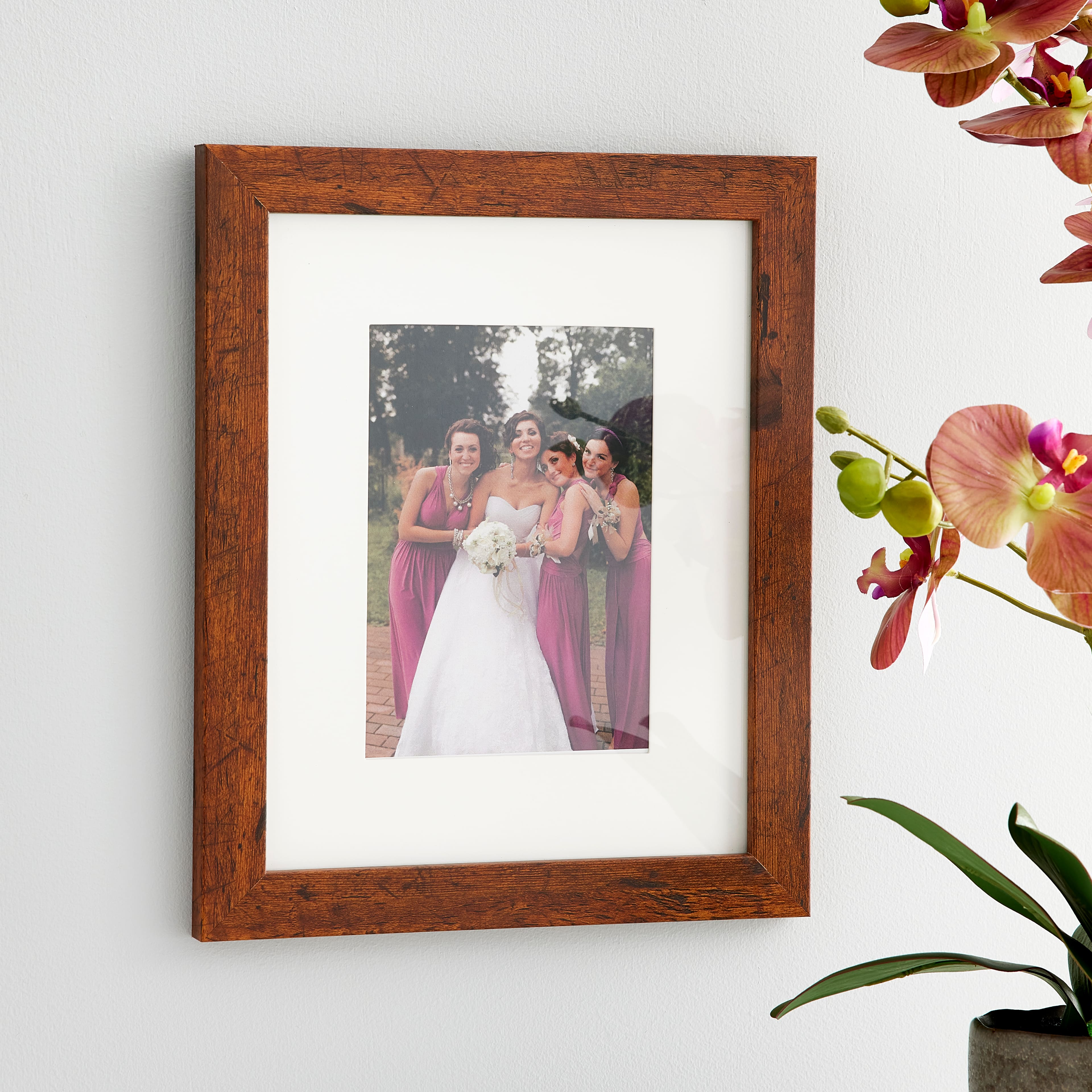 8 Pack: Honey Belmont Frame with Mat by Studio Décor®