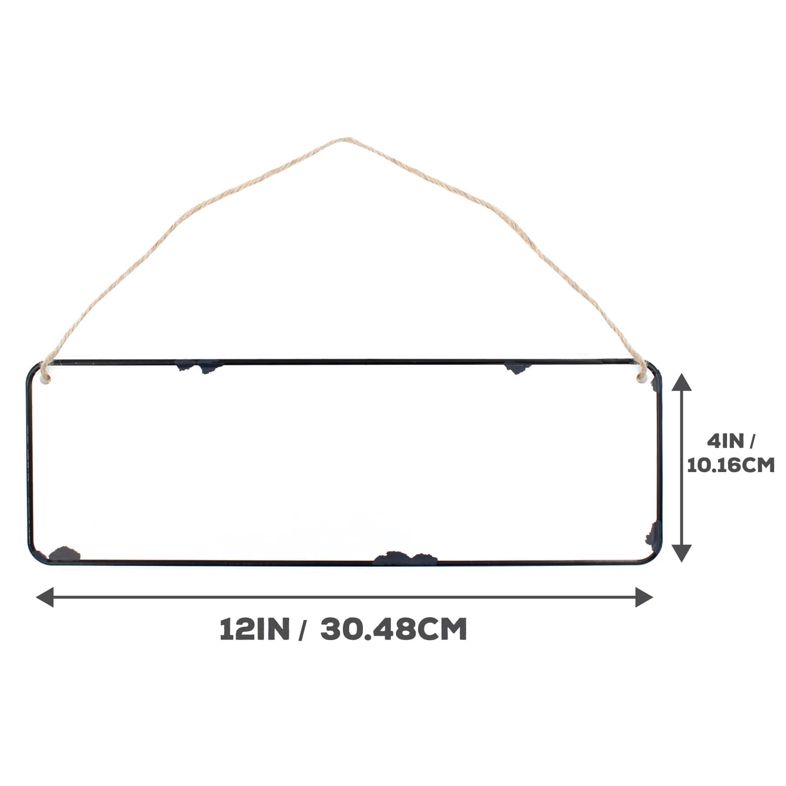 ArtSkills&#xAE; 3 Pack White 12&#x22; x 4&#x22; Enamel Plaque