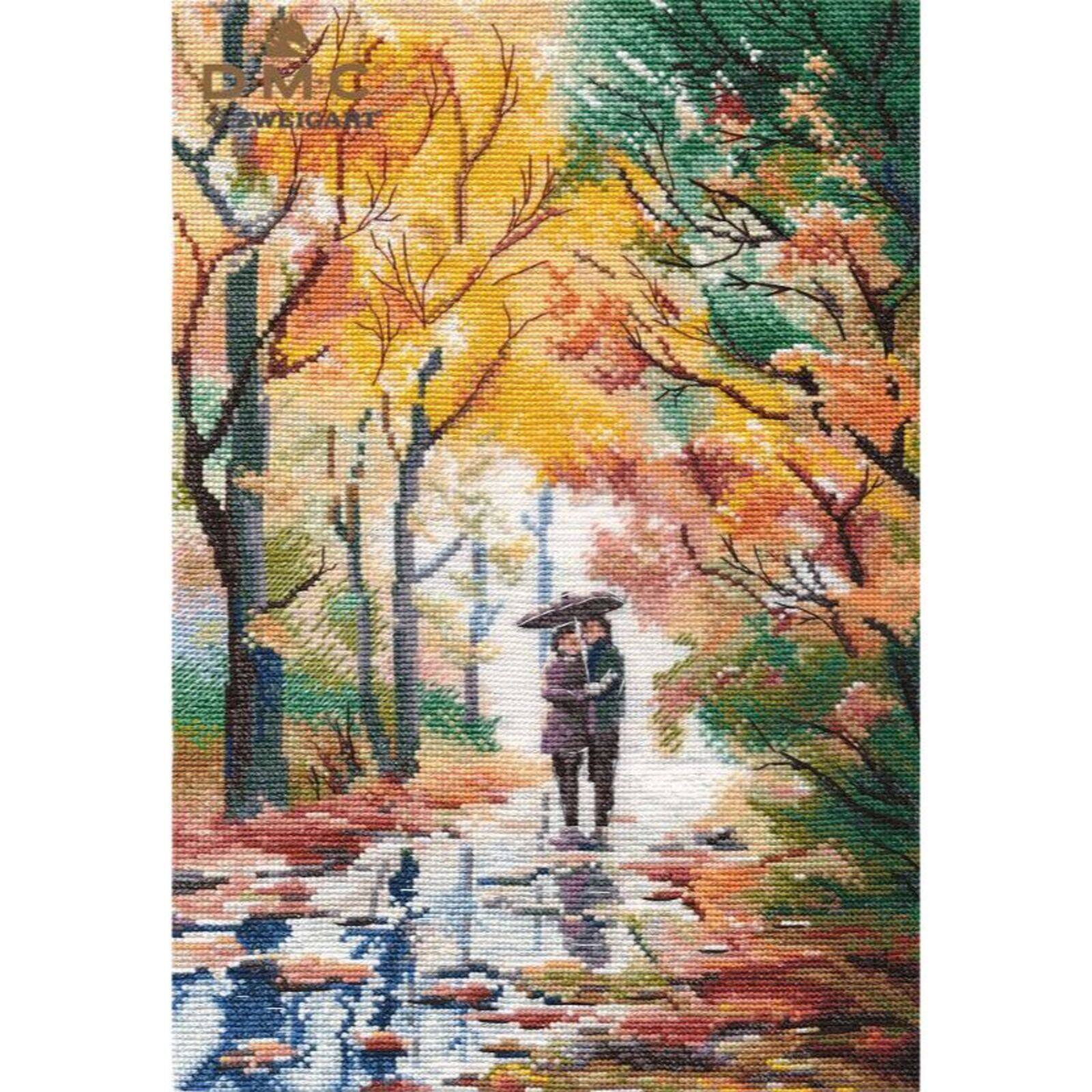 Oven Autumn Walk Cross Stitch Kit