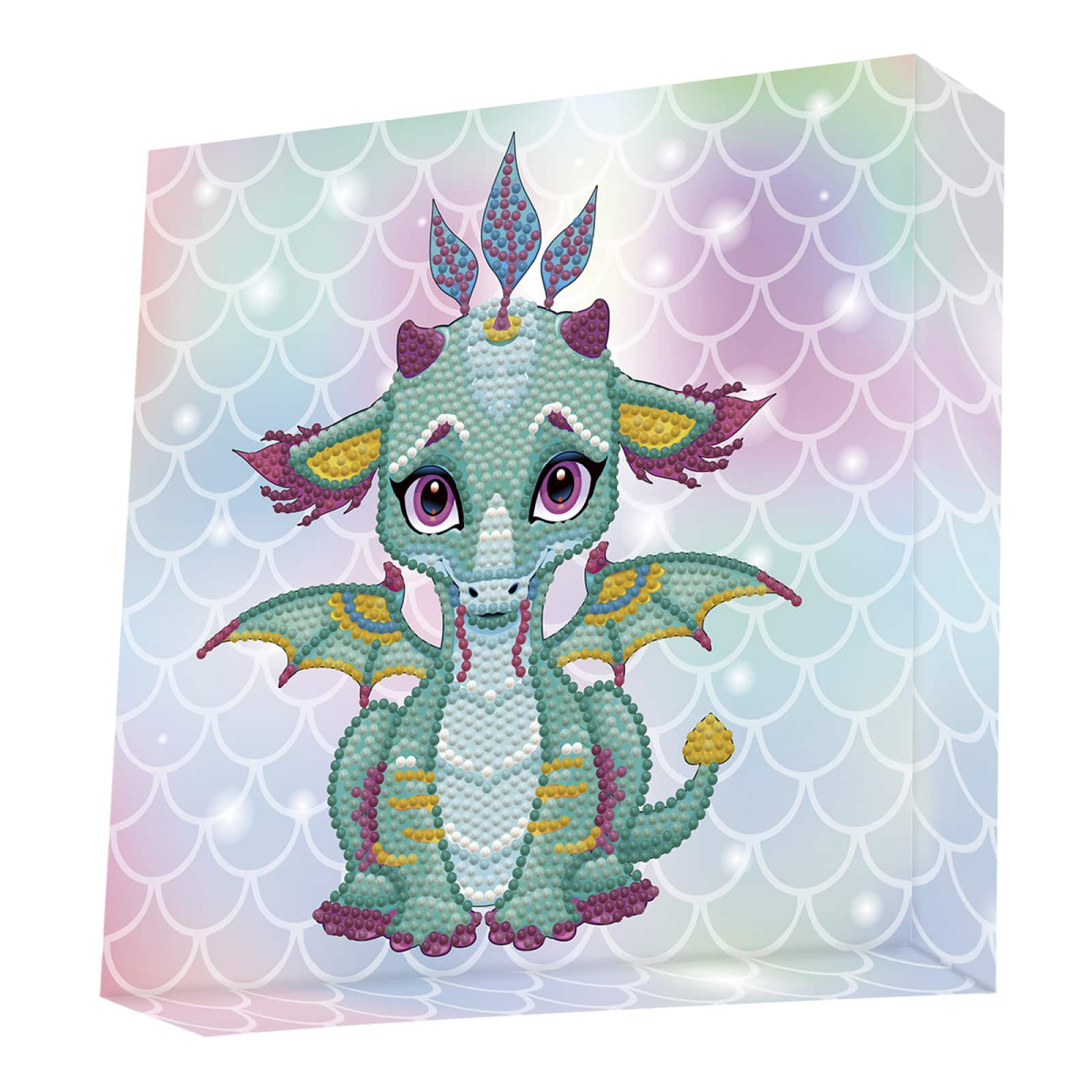 Diamond Dotz&#xAE; Ariel the Baby Dragon DOTZ&#xAE; BOX  Diamond Painting Kit