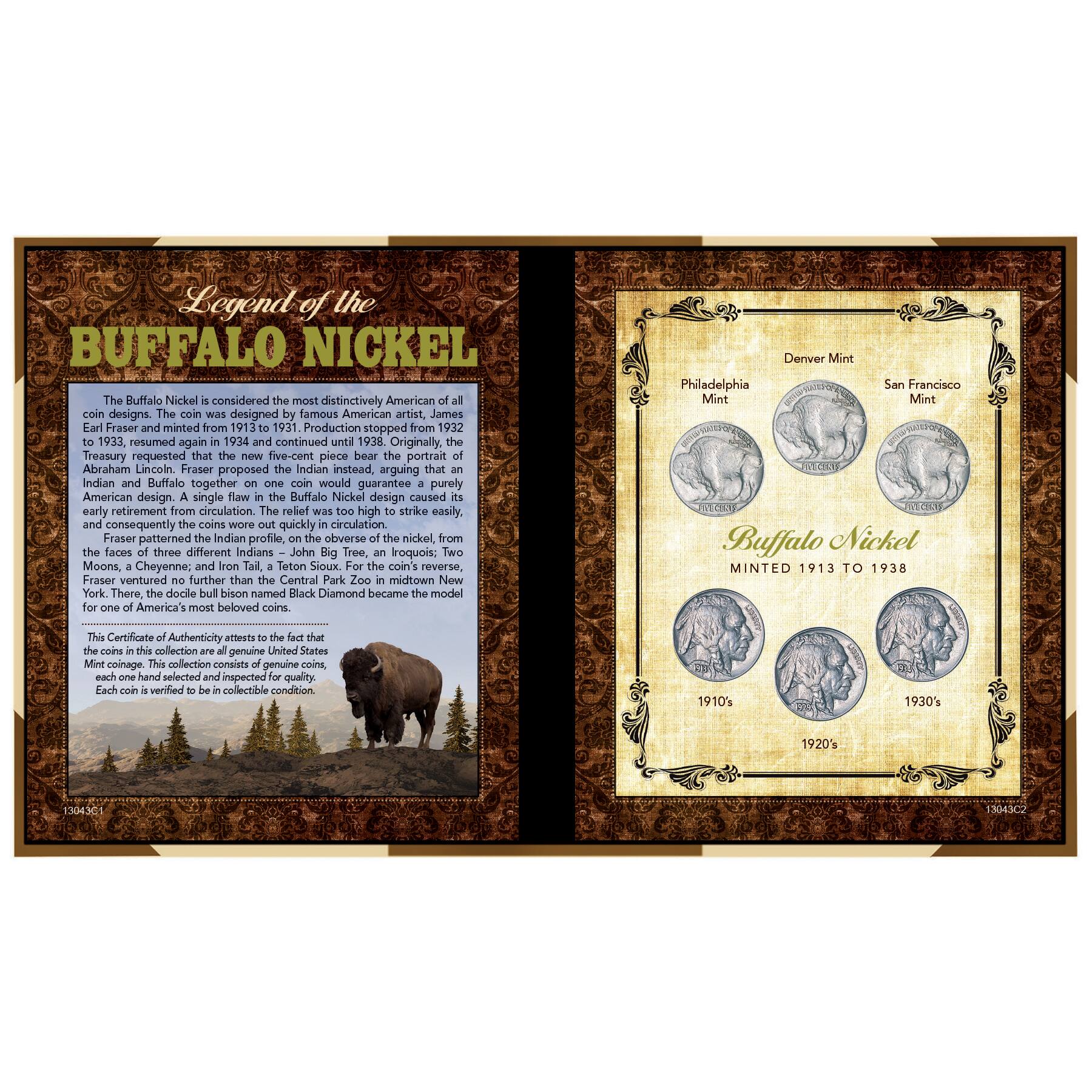 Legend of the Buffalo Nickel