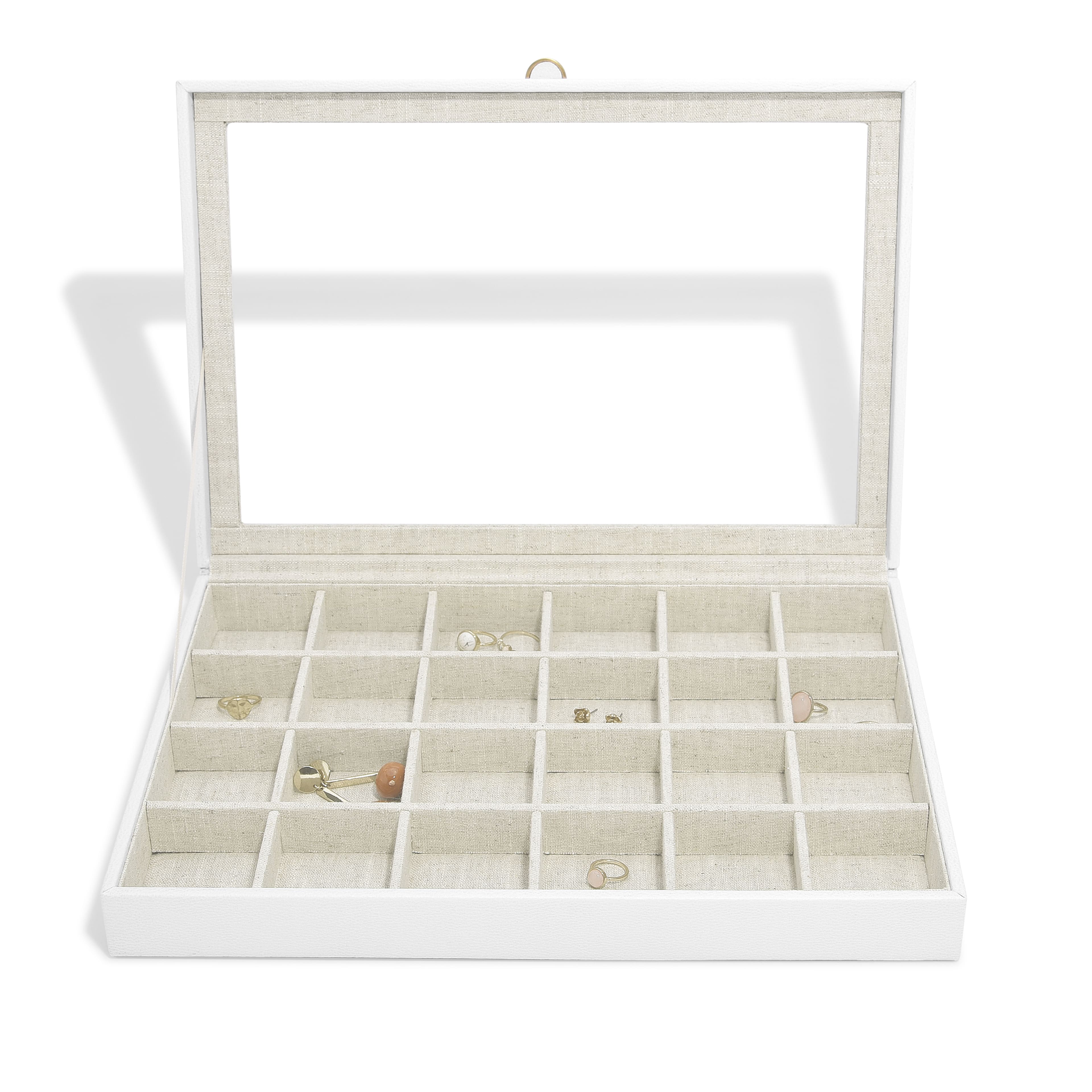 Lilarie & Co. Jewellery Box with Glass Lid