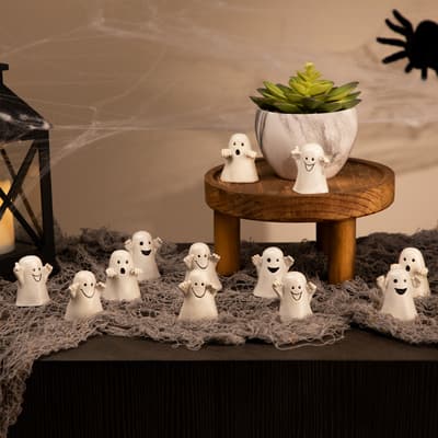 ミツメ「Ghosts」新品未使用 Porcelain Mini Ghosts with LED Lights | Mini Ghosts | Serene