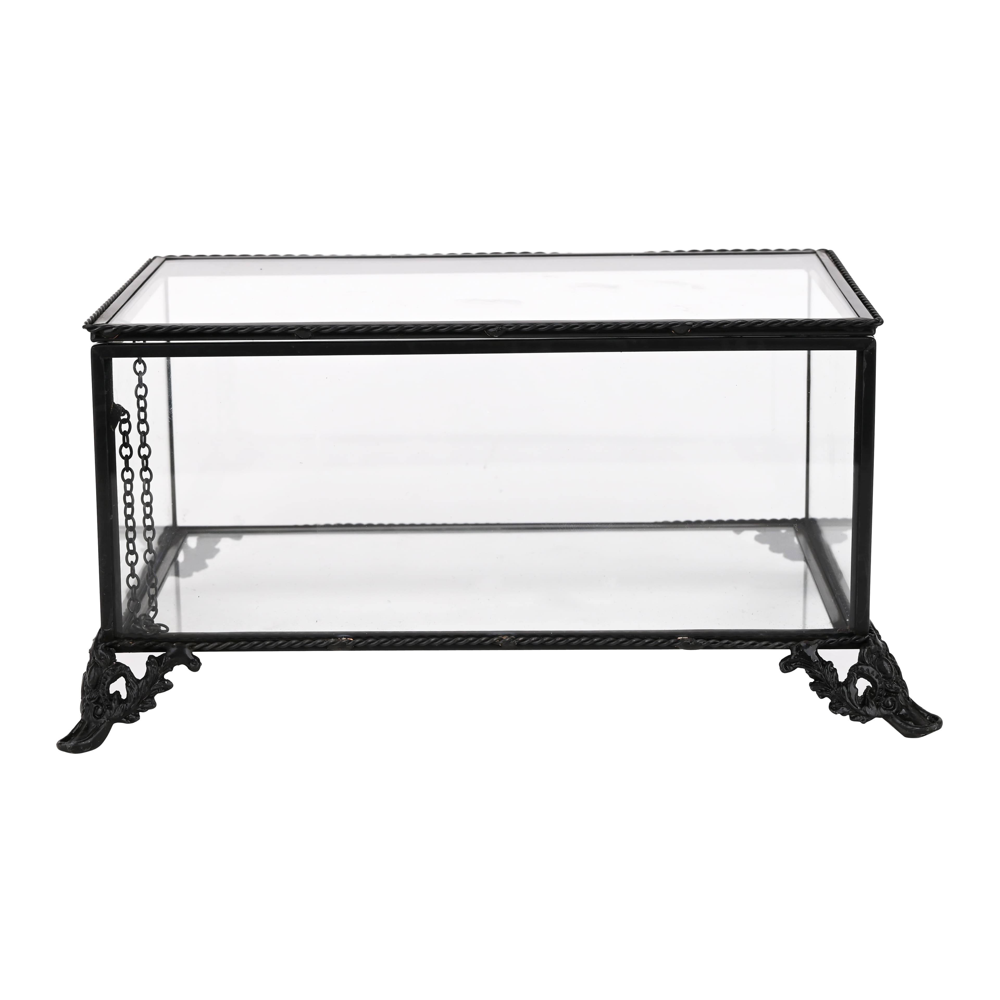 7.25" x 4.25" Glass Trinket Box by Ashland®