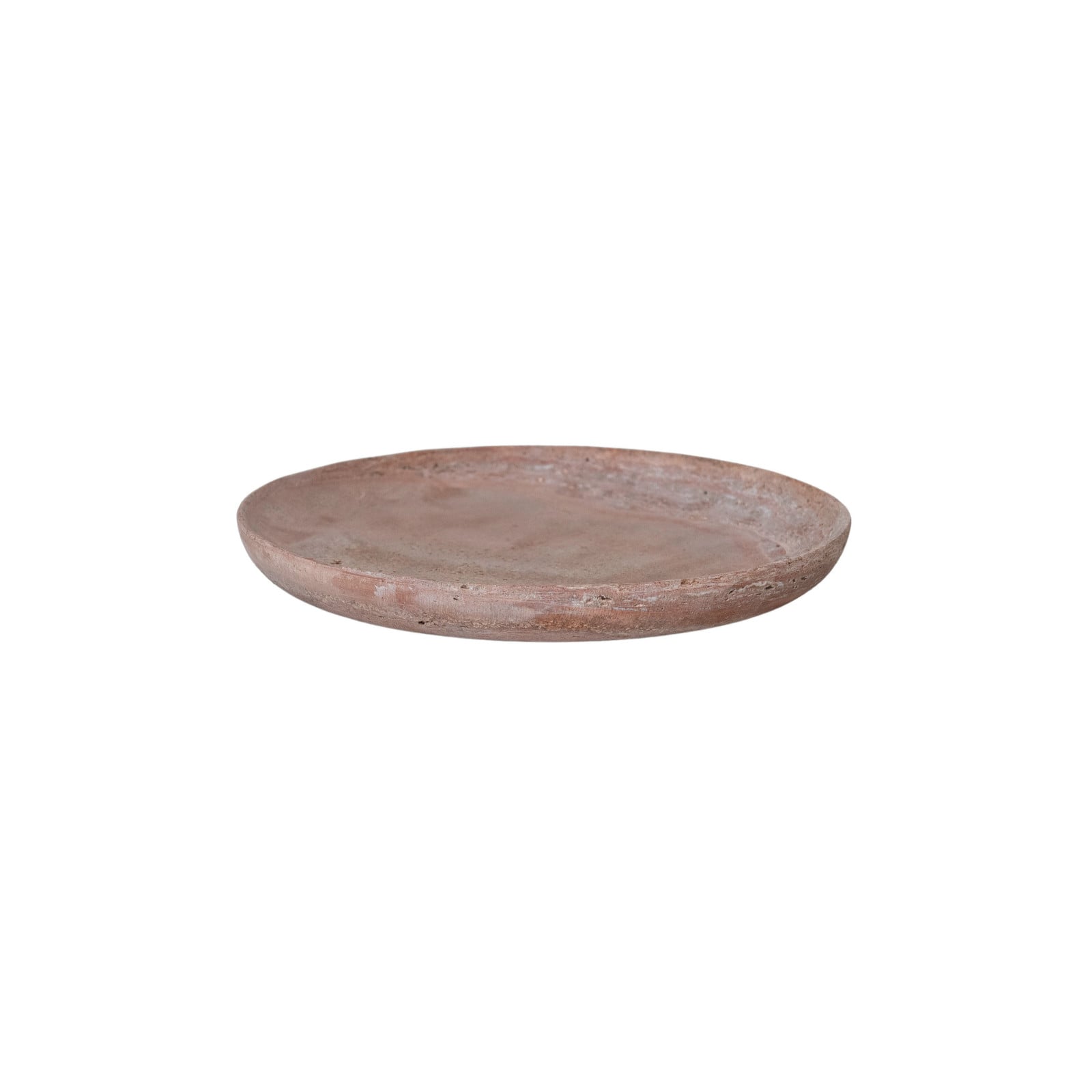 Hello Honey® 12" Red Travertine Elegance Food Tray