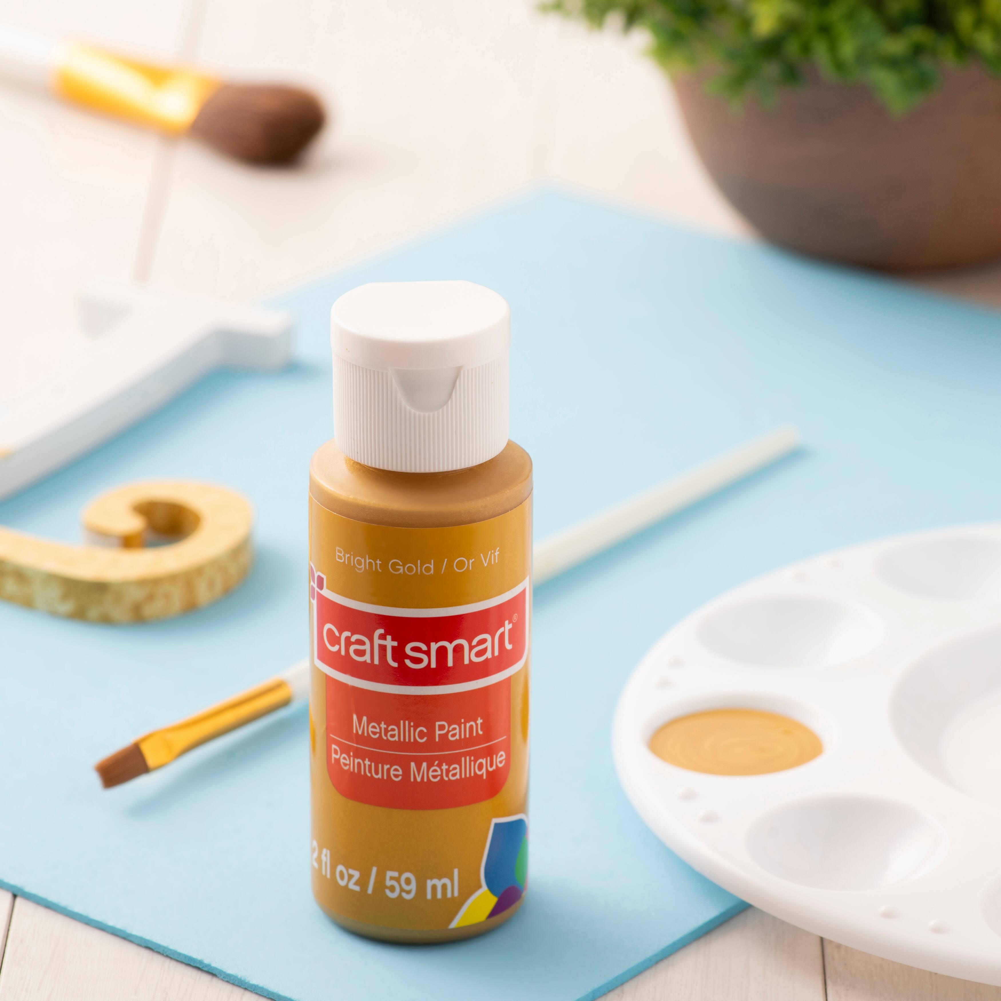 12 Pack: Metallic Paint by Craft Smart®, 2oz.