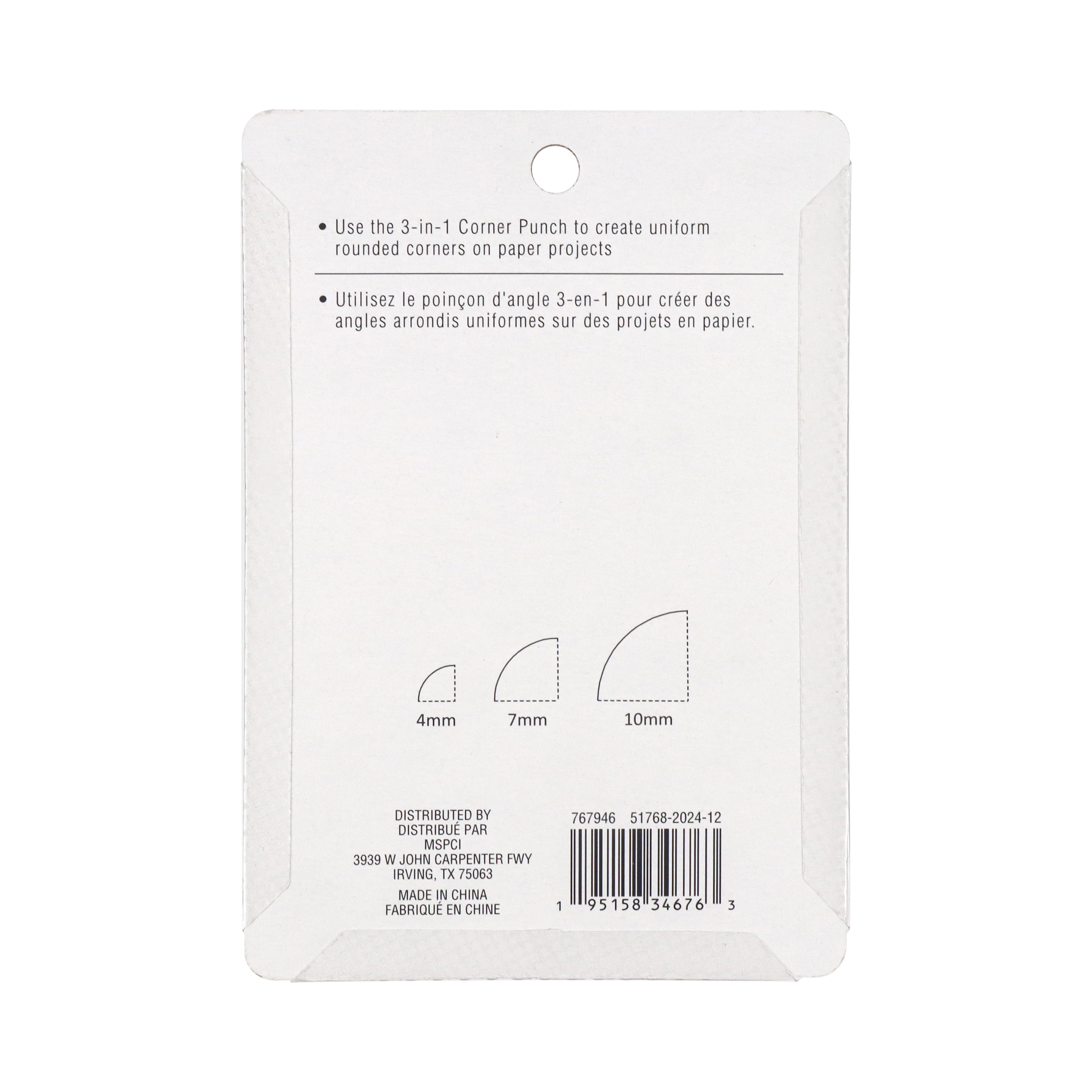 3-in-1 Corner Punch Tool by Recollections™