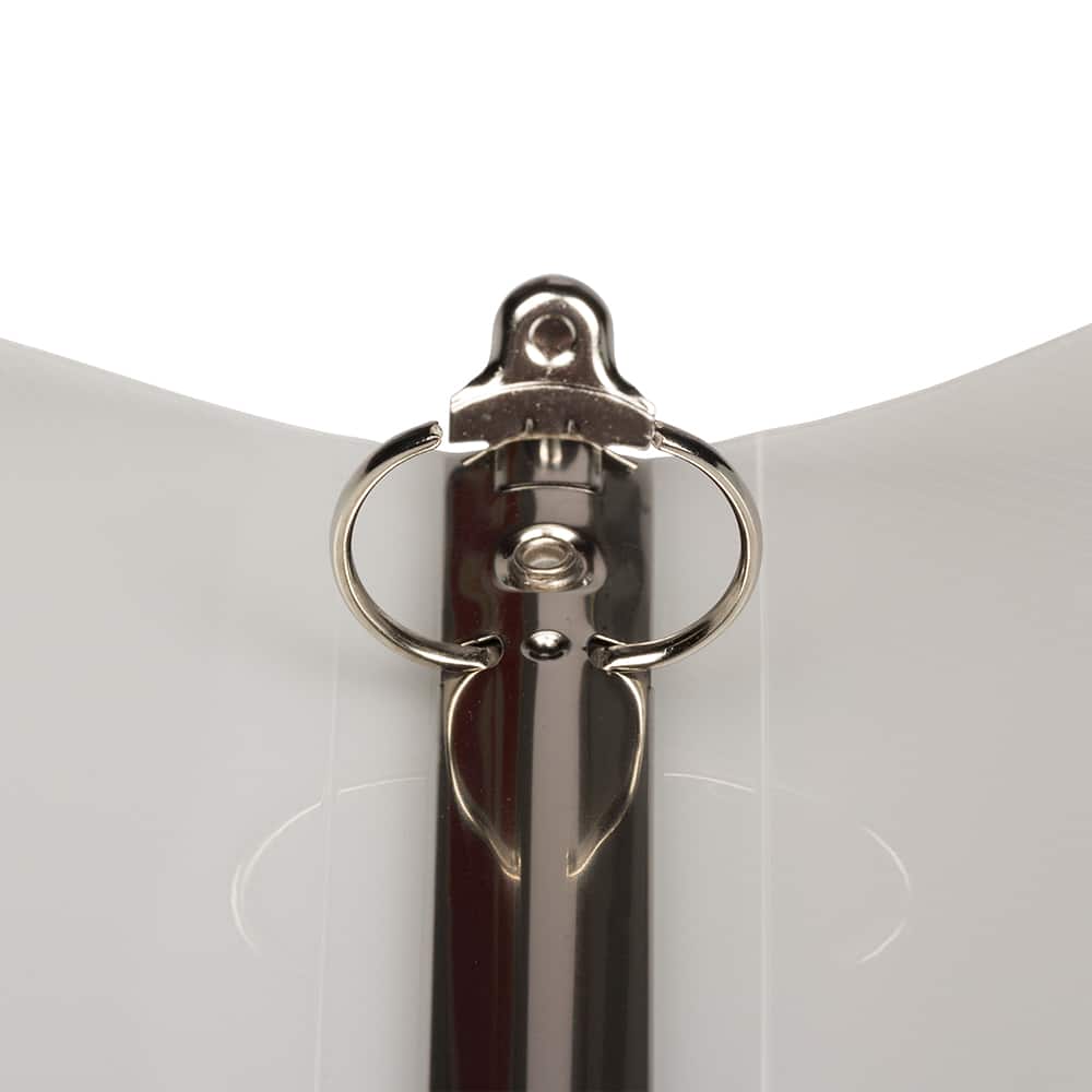 JAM Paper Glass Twill Plastic 3-Ring Binder