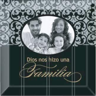 Dios Nos Hizo Una Familia: God Made us a Family 3.25" x 3.25" Frame