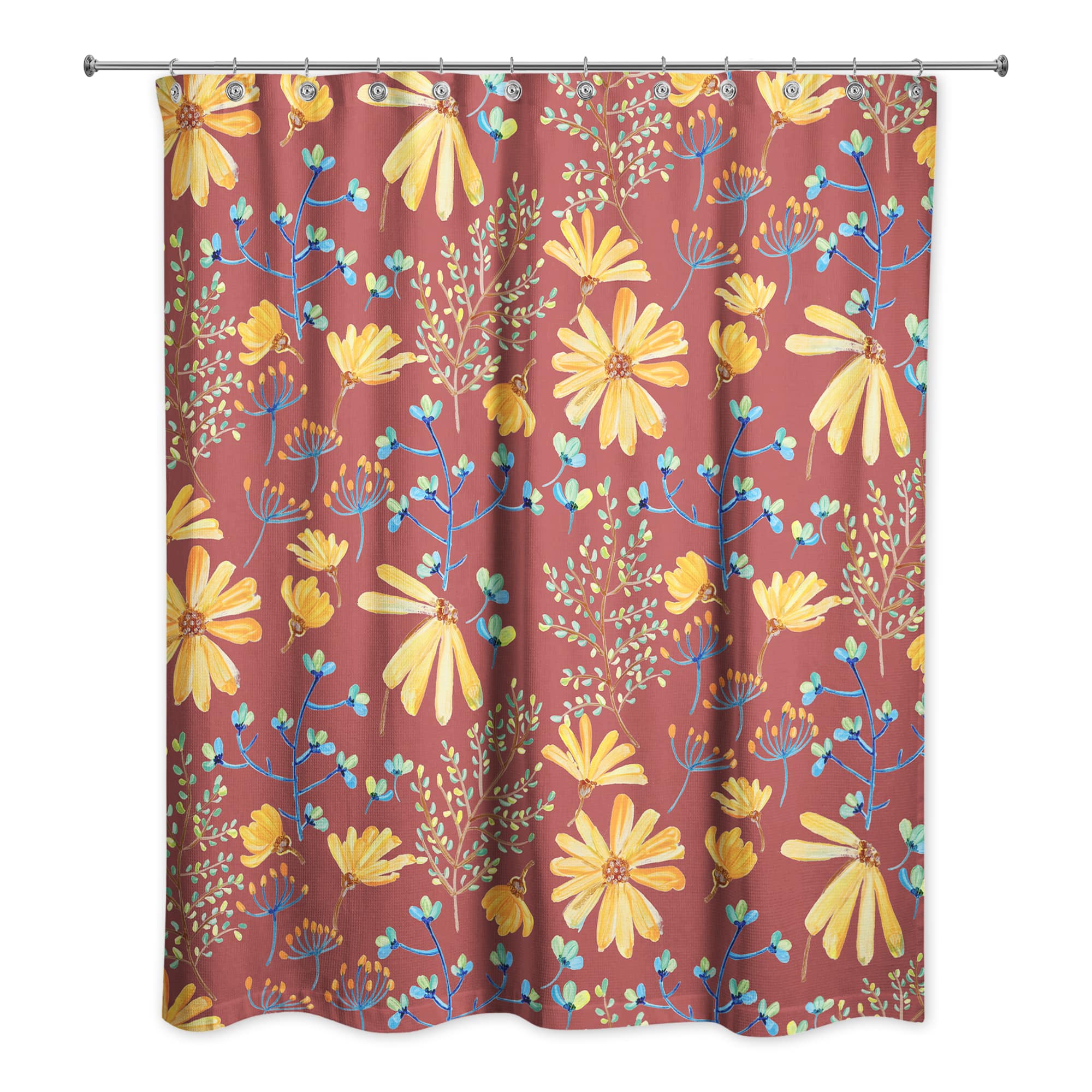 Spring Florals Shower Curtain