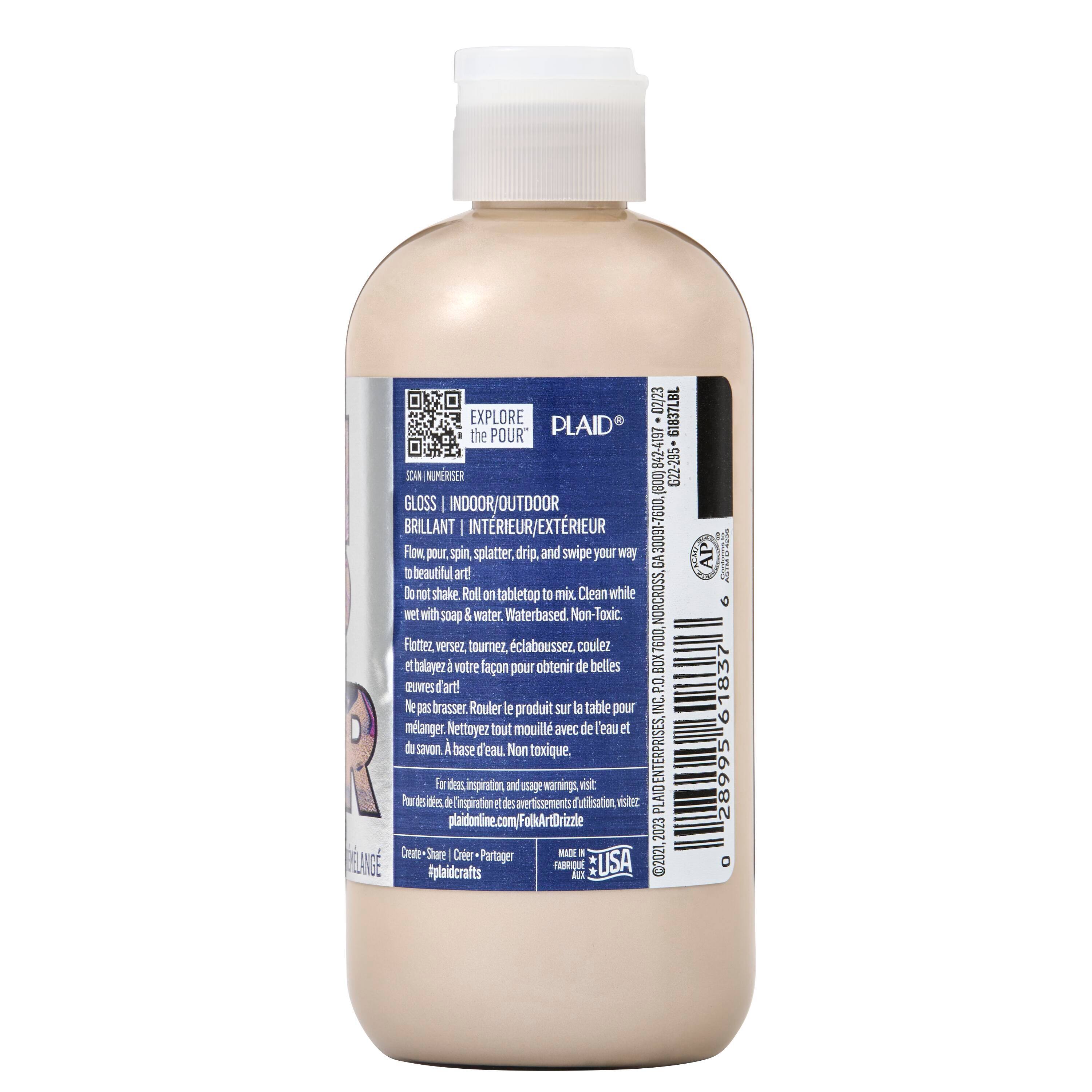 FolkArt&#xAE; Drizzle&#x2122; Pre-Mixed Acrylic Pouring Paint, 9oz.