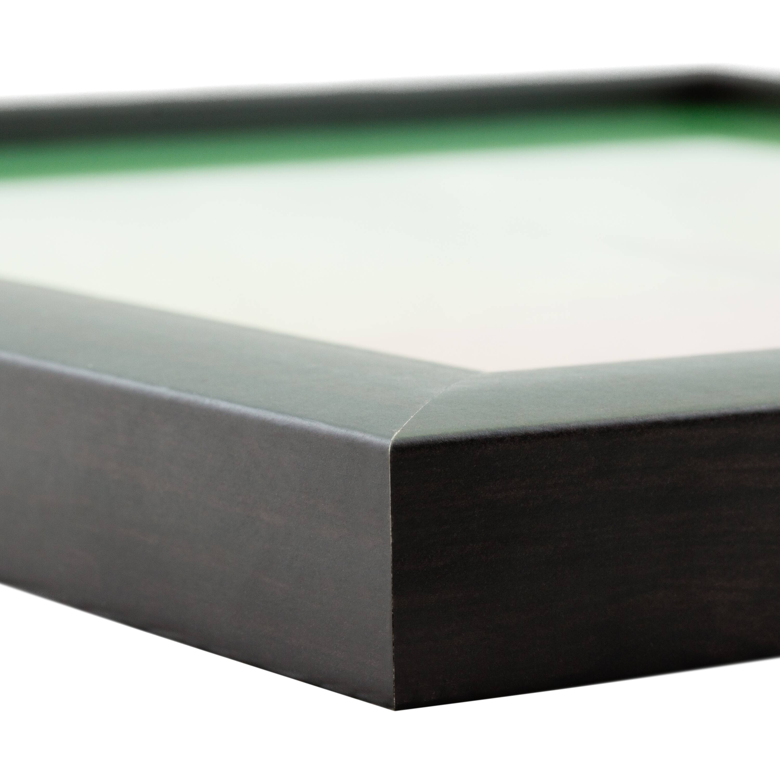 Craig Frames Contemporary Brazilian Walnut Picture Frame with Mat