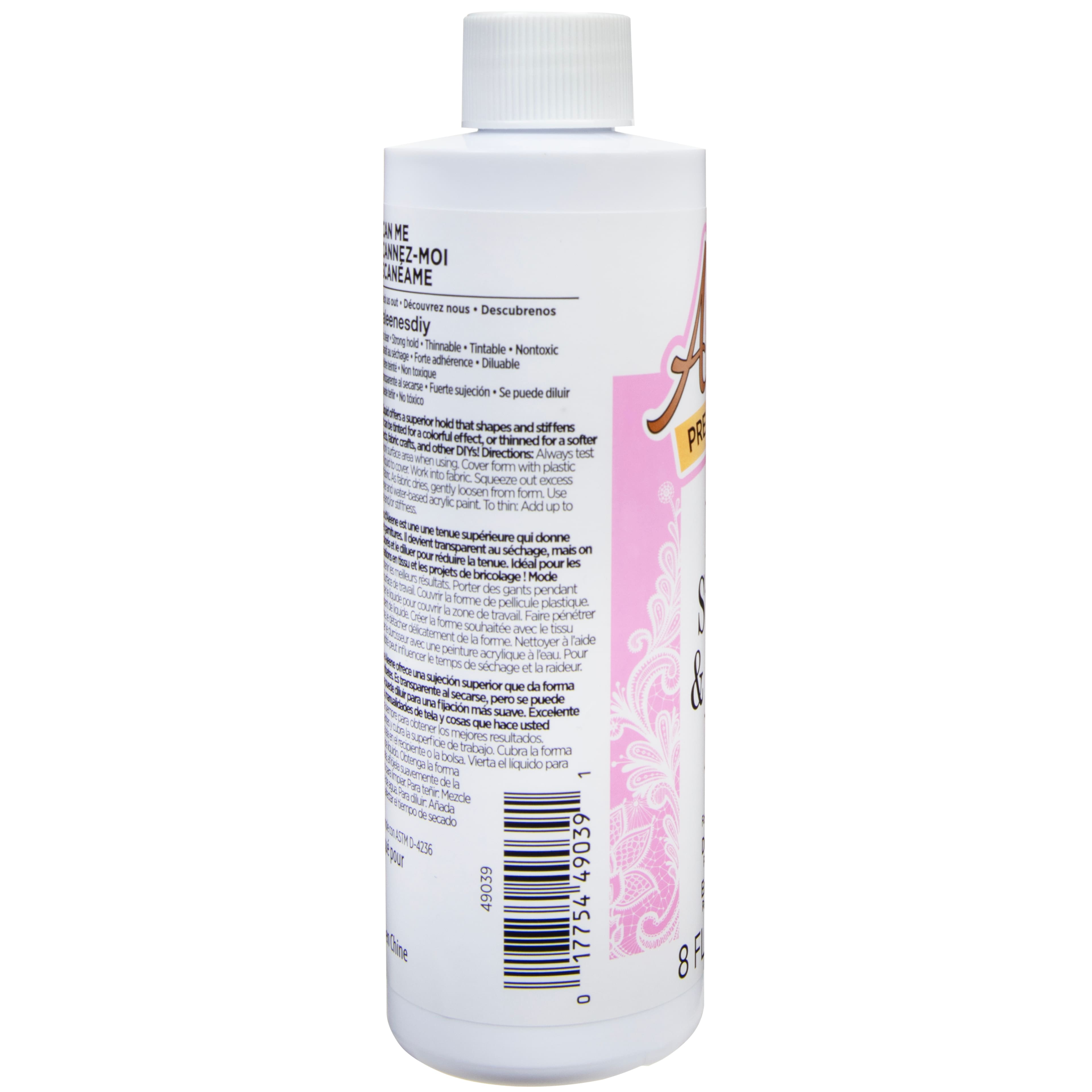 Aleene's® 8oz. Fabric Stiffener & Draping Liquid