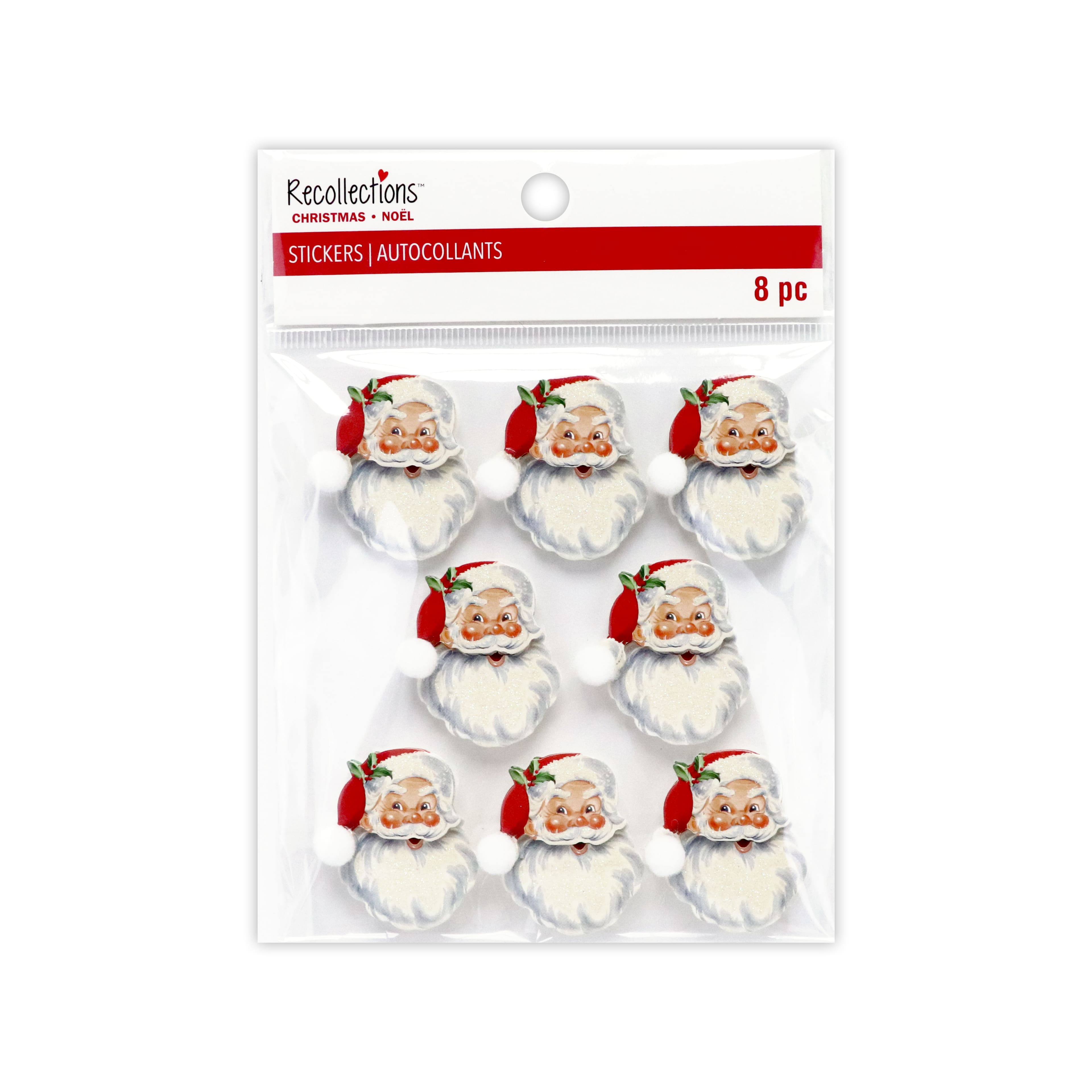 Santa Dimensional Stickers by Recollections&#x2122;