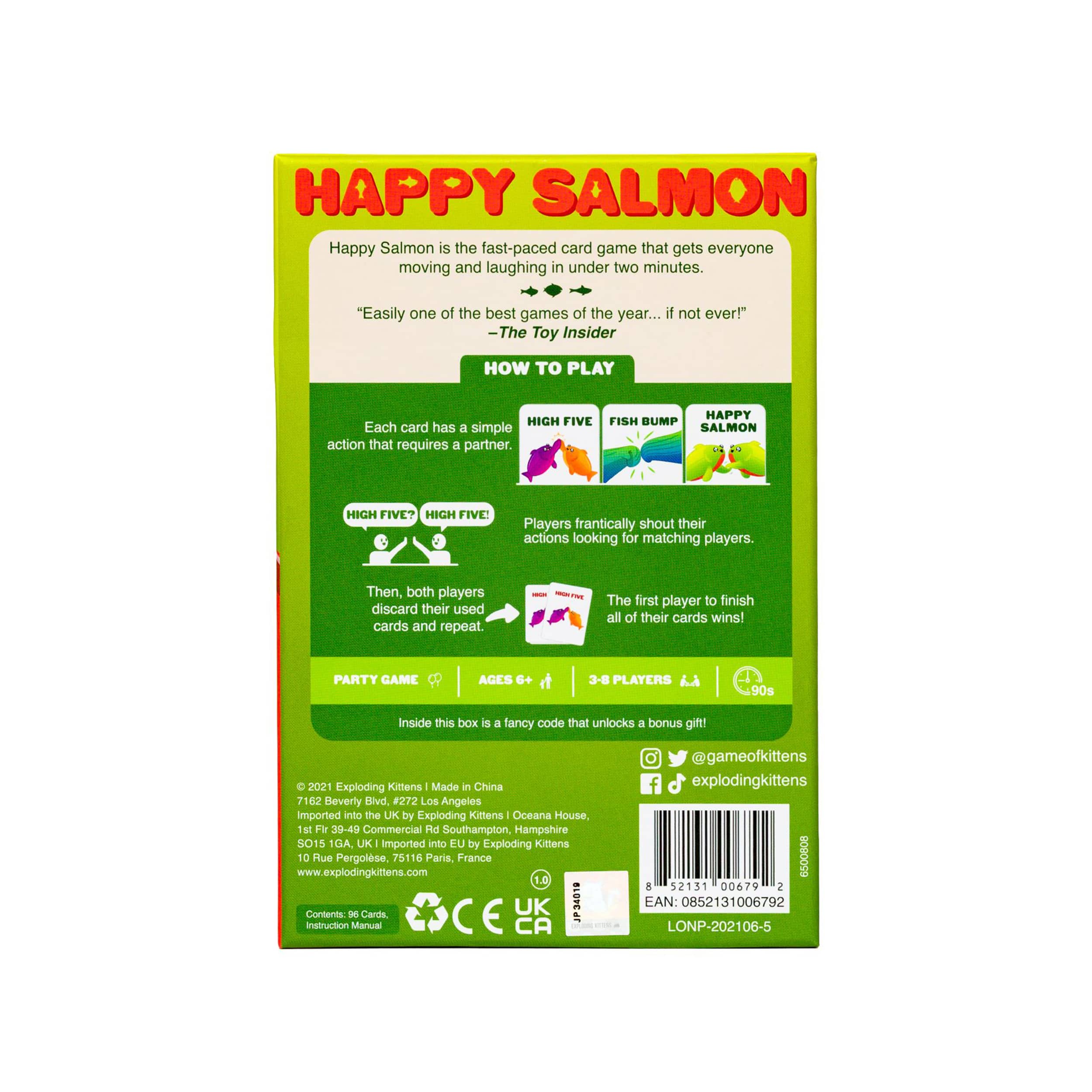 Happy Salmon&#xAE; 90-Second Game