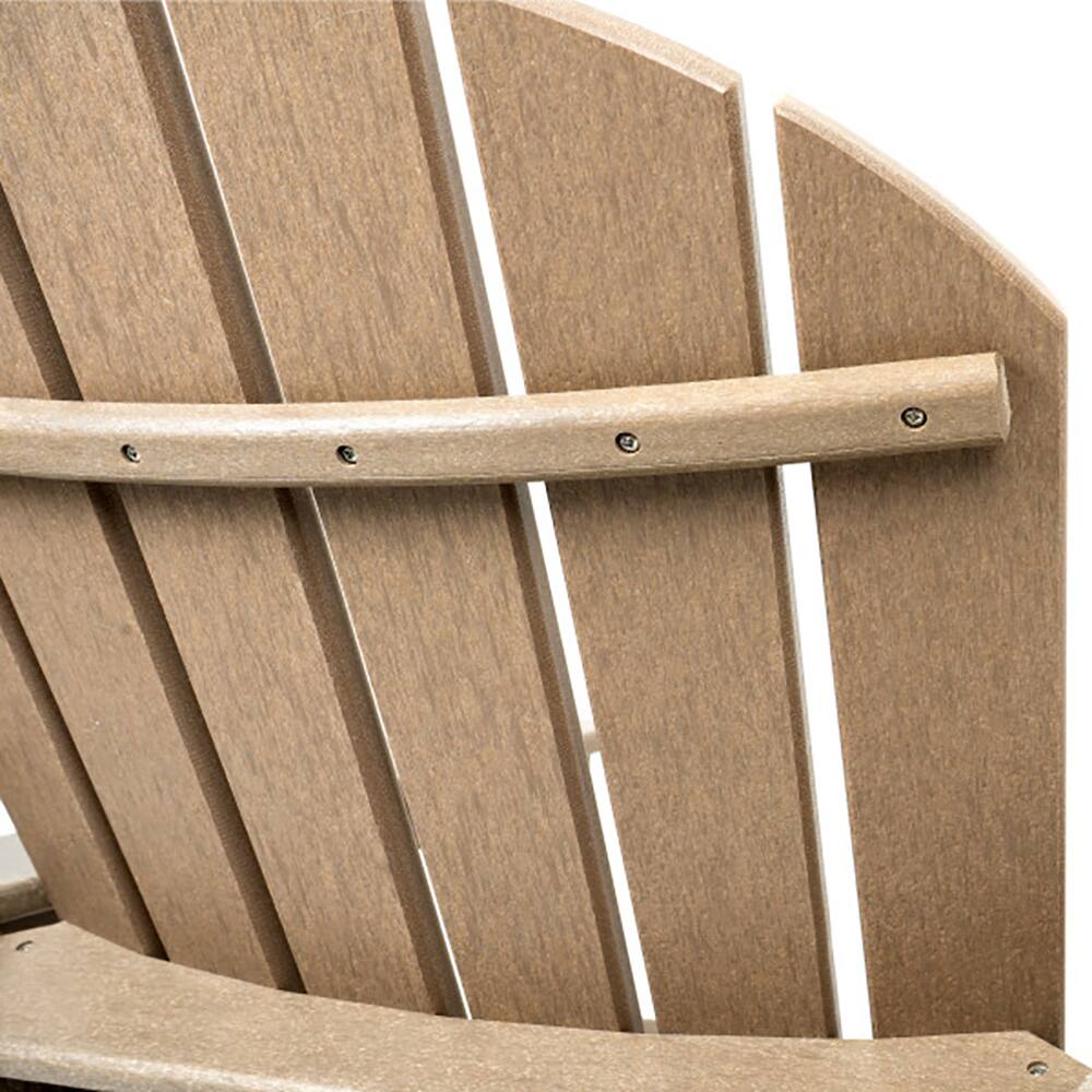 Brown Traditional Adirondack Chair