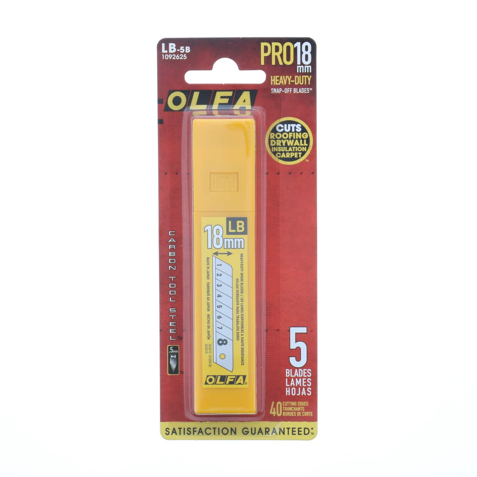 Olfa® 18mm Heavy-Duty Blades, 5ct.