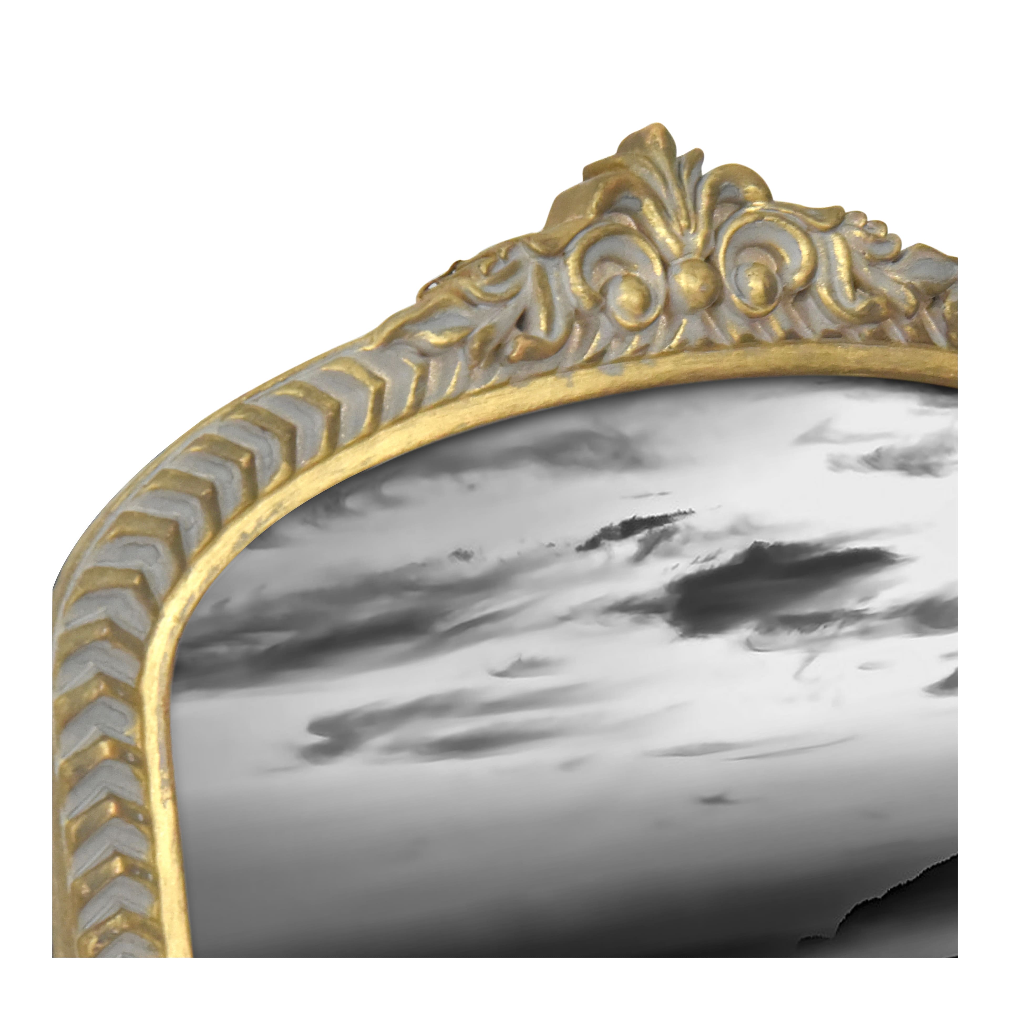 5&#x22; x 7&#x22; Gold Mantel Arch Tabletop Frame by Studio D&#xE9;cor&#xAE; Treasured Finds