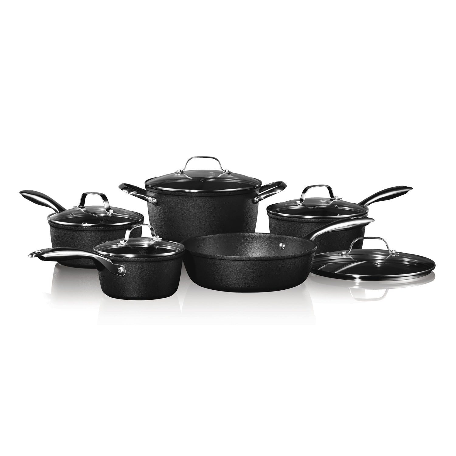 The Rock by Starfrit 10-Piece Cookware Set 