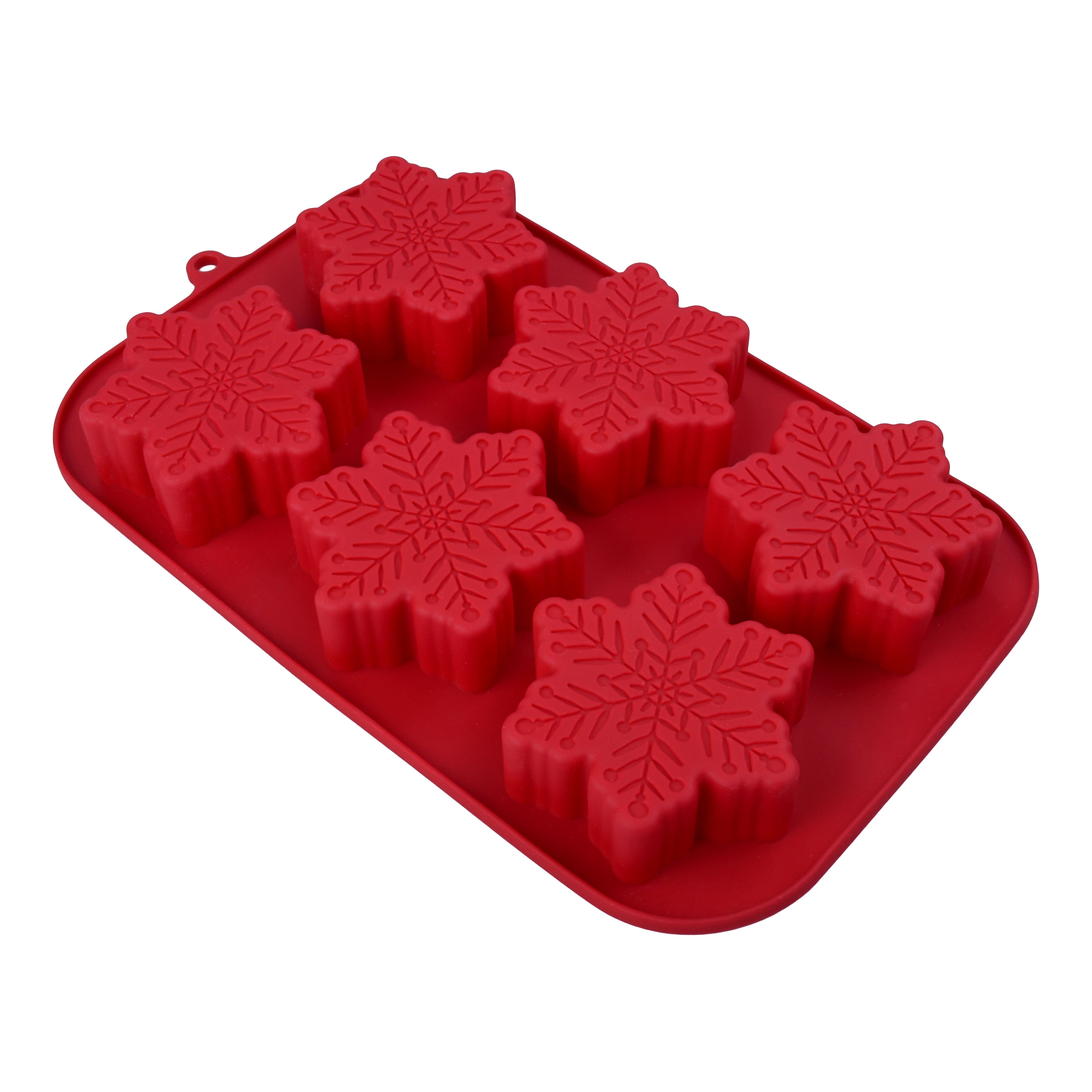 Christmas Snowflakes Silicone Treat Mold by Celebrate It&#xAE;