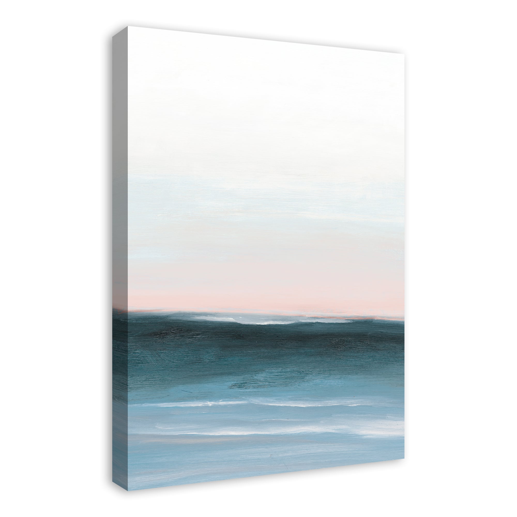 Mod Sea Sunset Canvas Wall Art