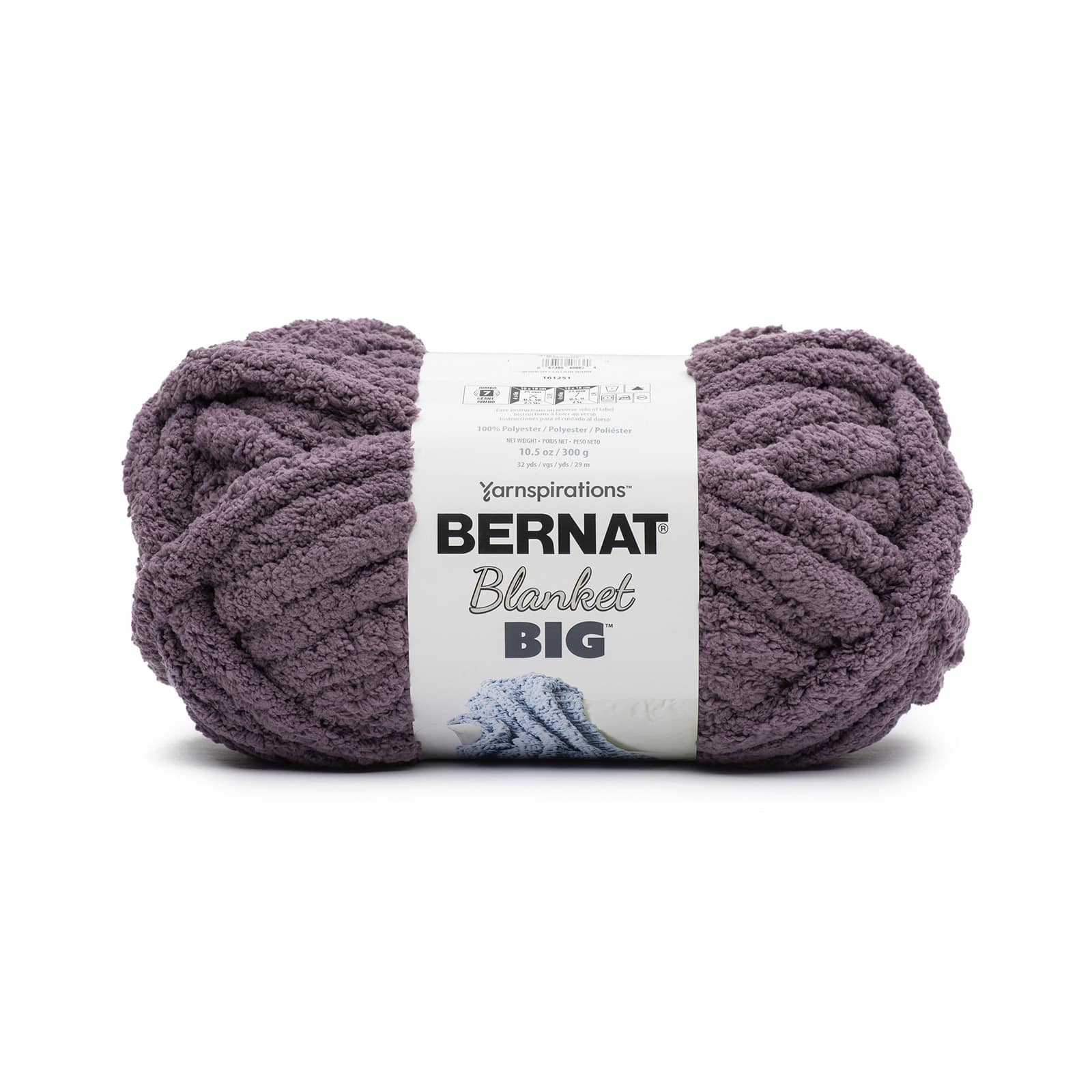 Bernat Blanket Big Yarn Color Winter Grape Michaels bernat-blanket-big-yarn-color-winter-grape-michaels