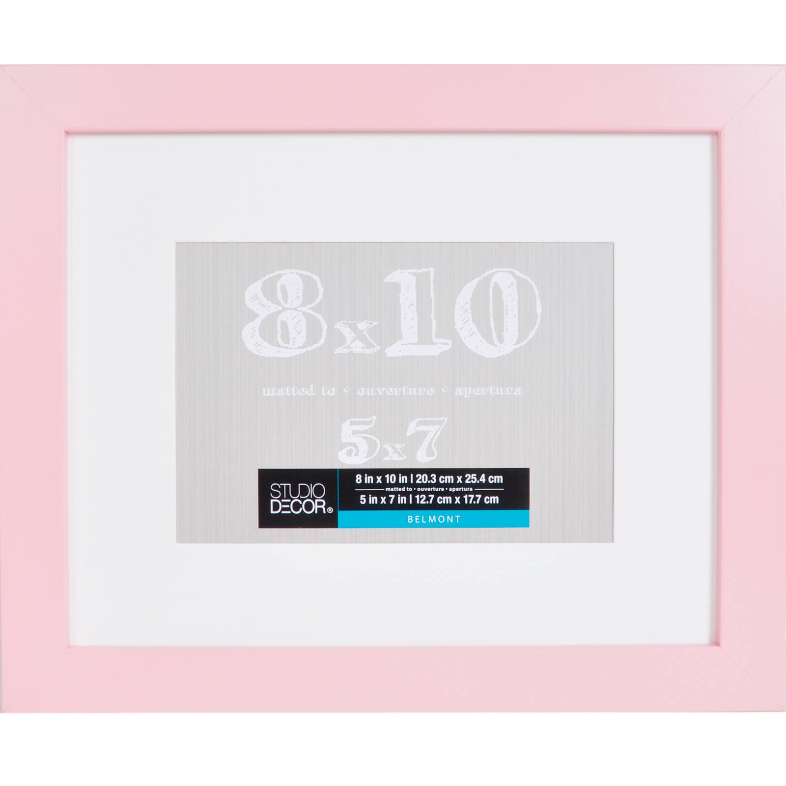 Ballet Pink Frame with Mat, Belmont by Studio D&#xE9;cor&#xAE;