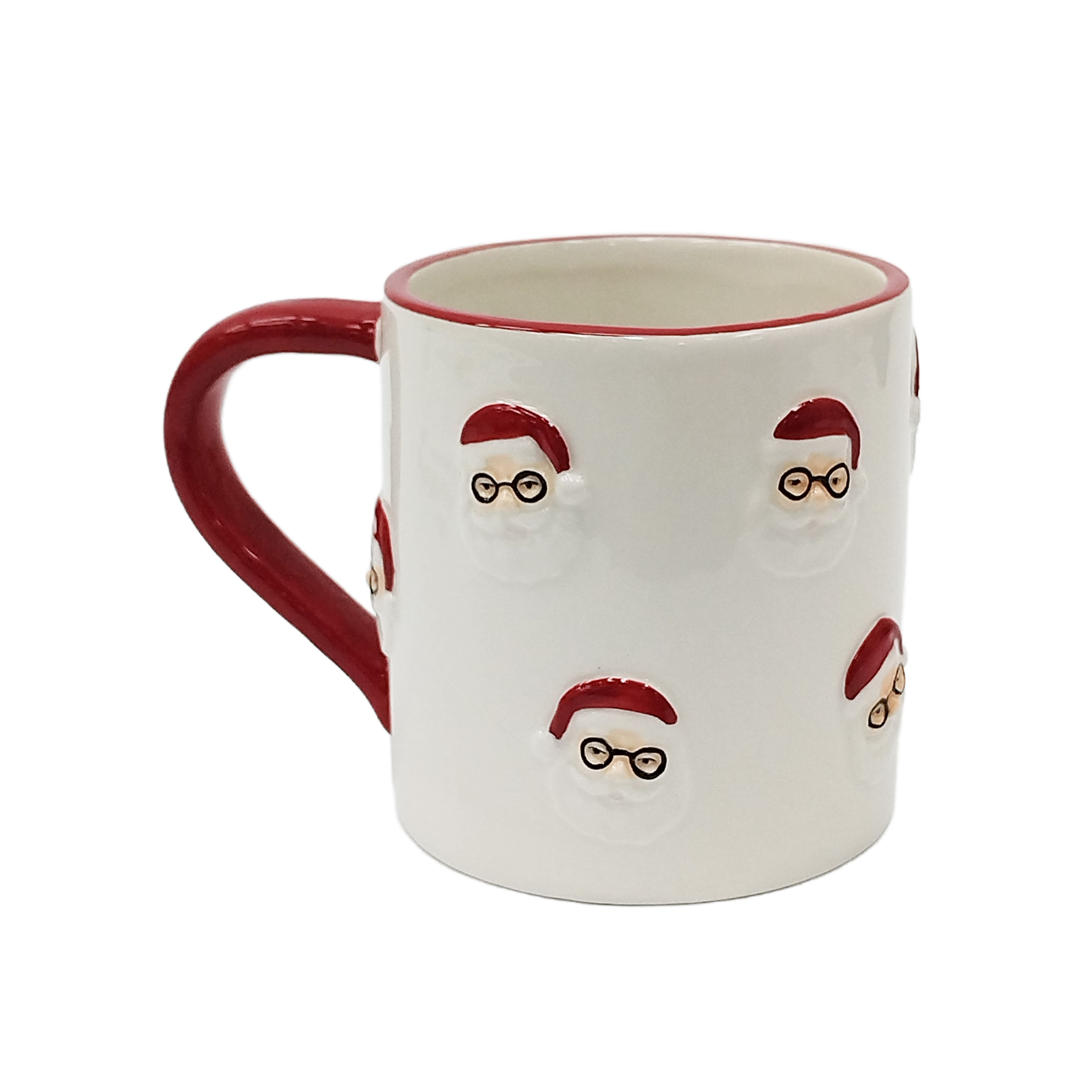 15oz. White Santa Claus Ceramic Mug by Ashland&#xAE;
