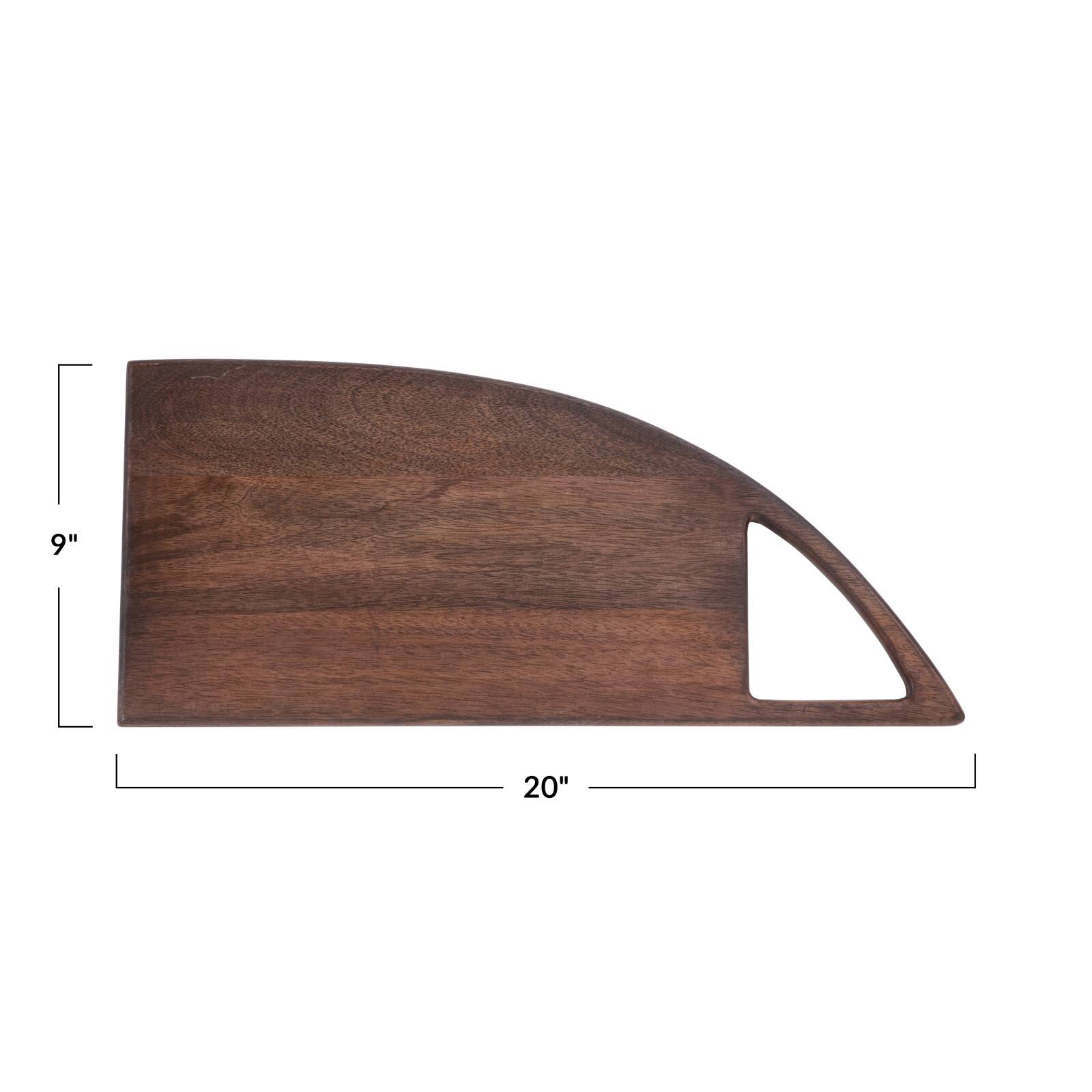 Hello Honey® Mango Wood Chopping Board with Walnut Finish