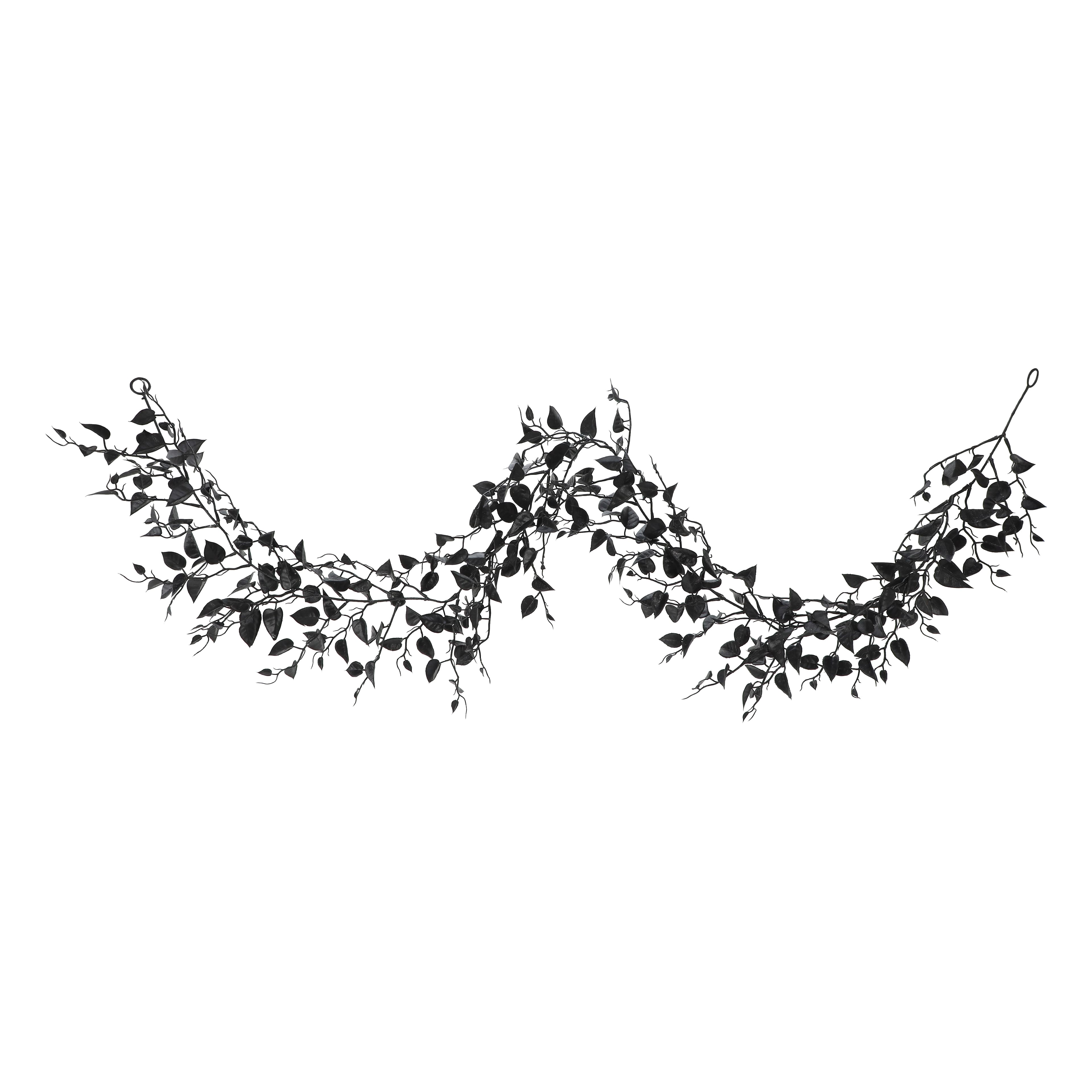 6ft. Black Leaves Garland by Ashland&#xAE;